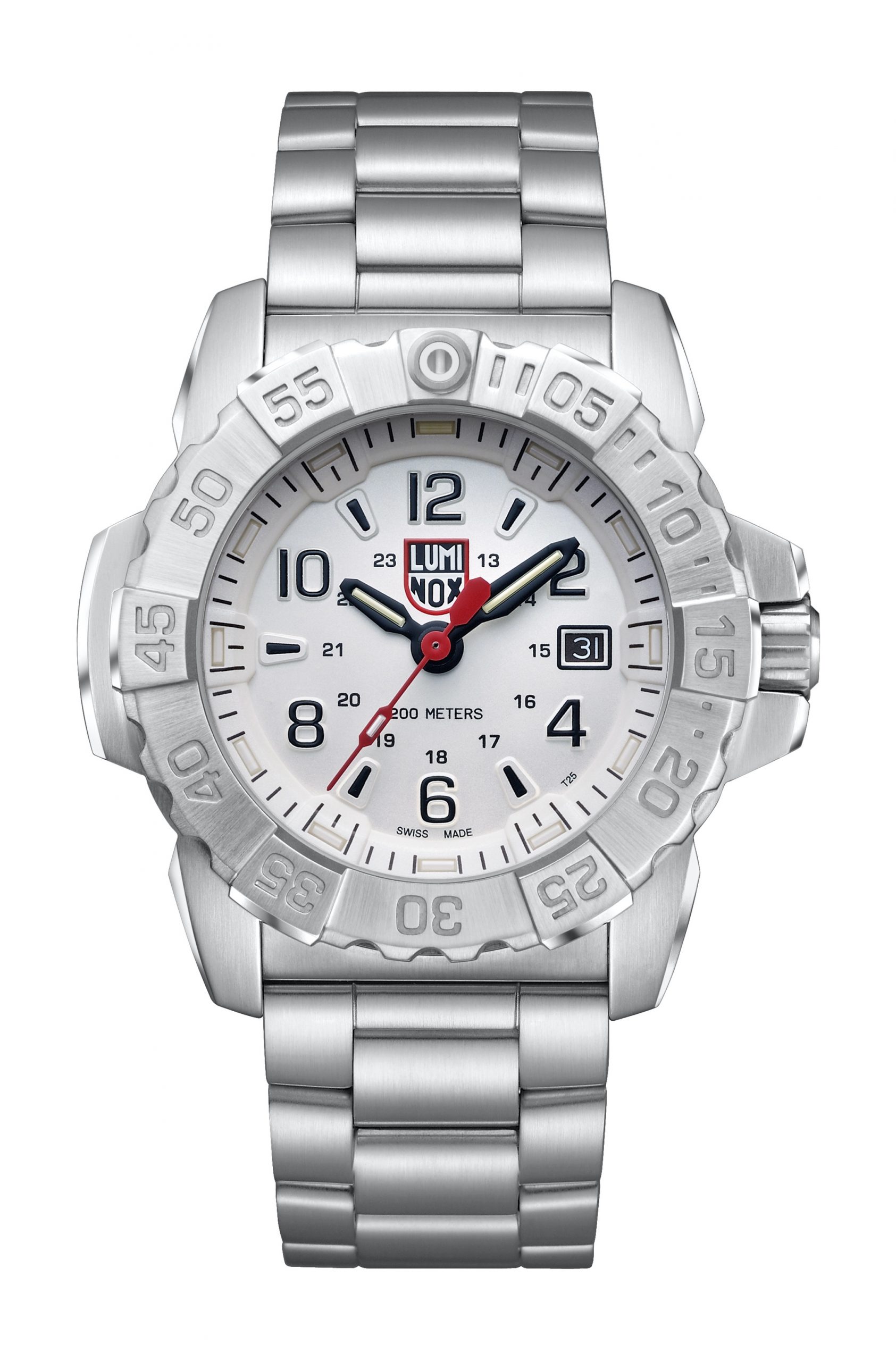 Luminox Navy SEAL Steel 3250 Series luxury timepiece - detailed view