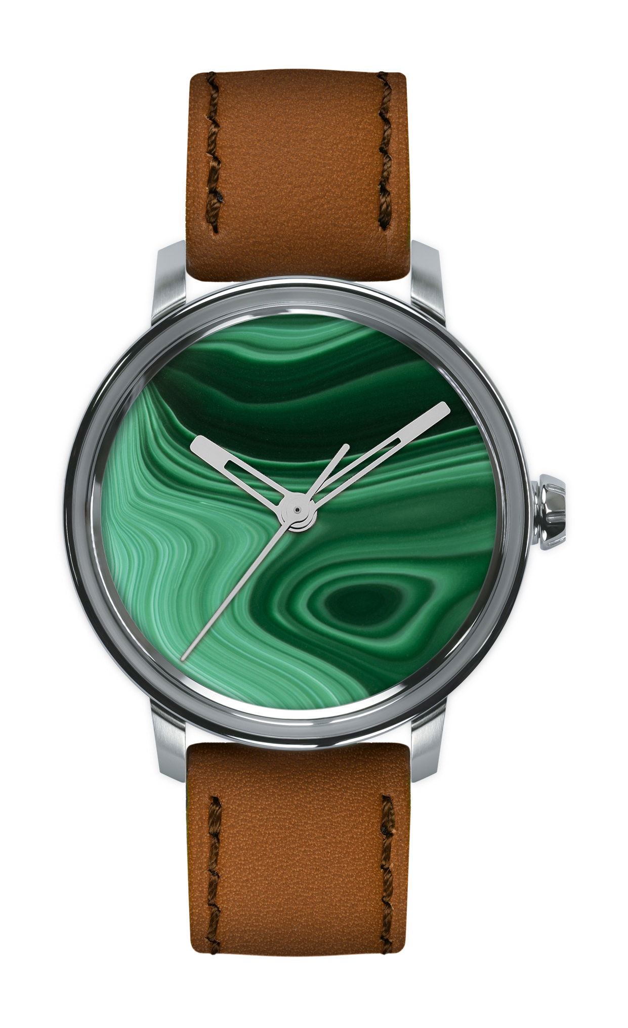 Lundis Bleus Contemporaines Ref.1120-MN “Malachite” watch