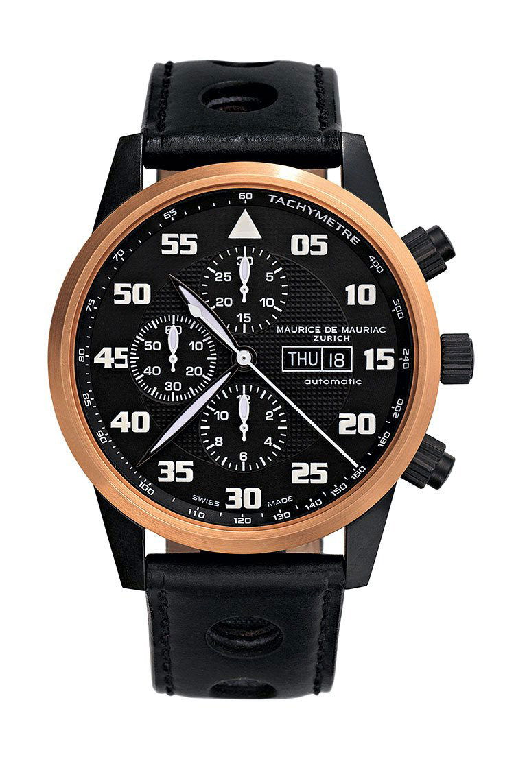 Maurice De Mauriac Chrono Modern PVD watch