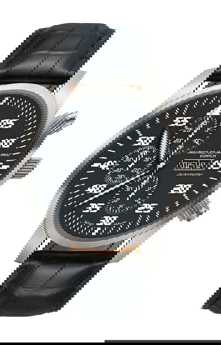 Maurice de Mauriac Chrono Modern “Zurich“ luxury timepiece - detailed view