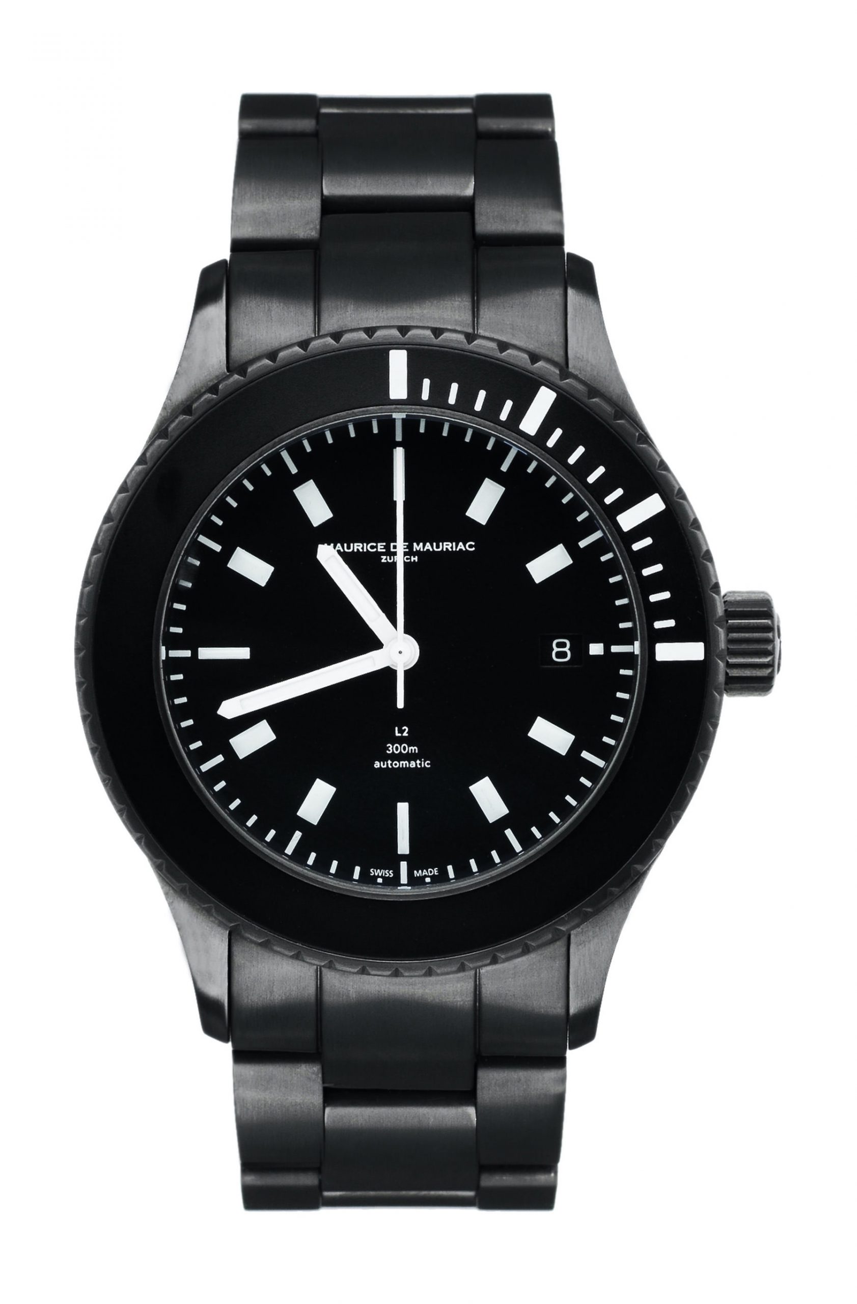 Maurice de Mauriac L2 DLC luxury timepiece - detailed view