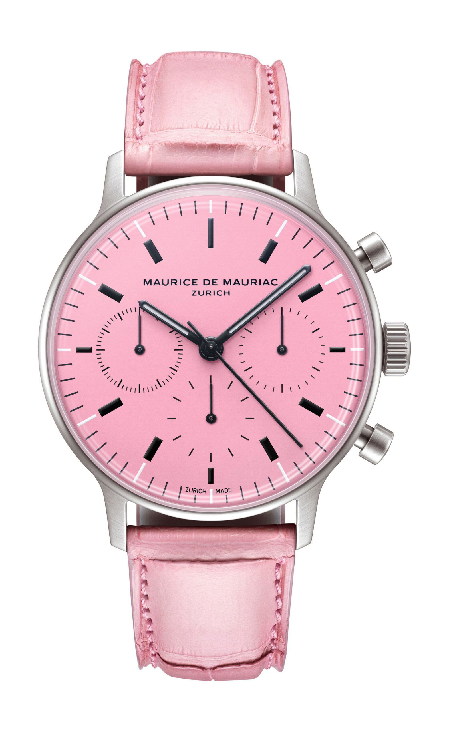 Maurice de Mauriac L3 Cherry Blossom luxury timepiece - detailed view