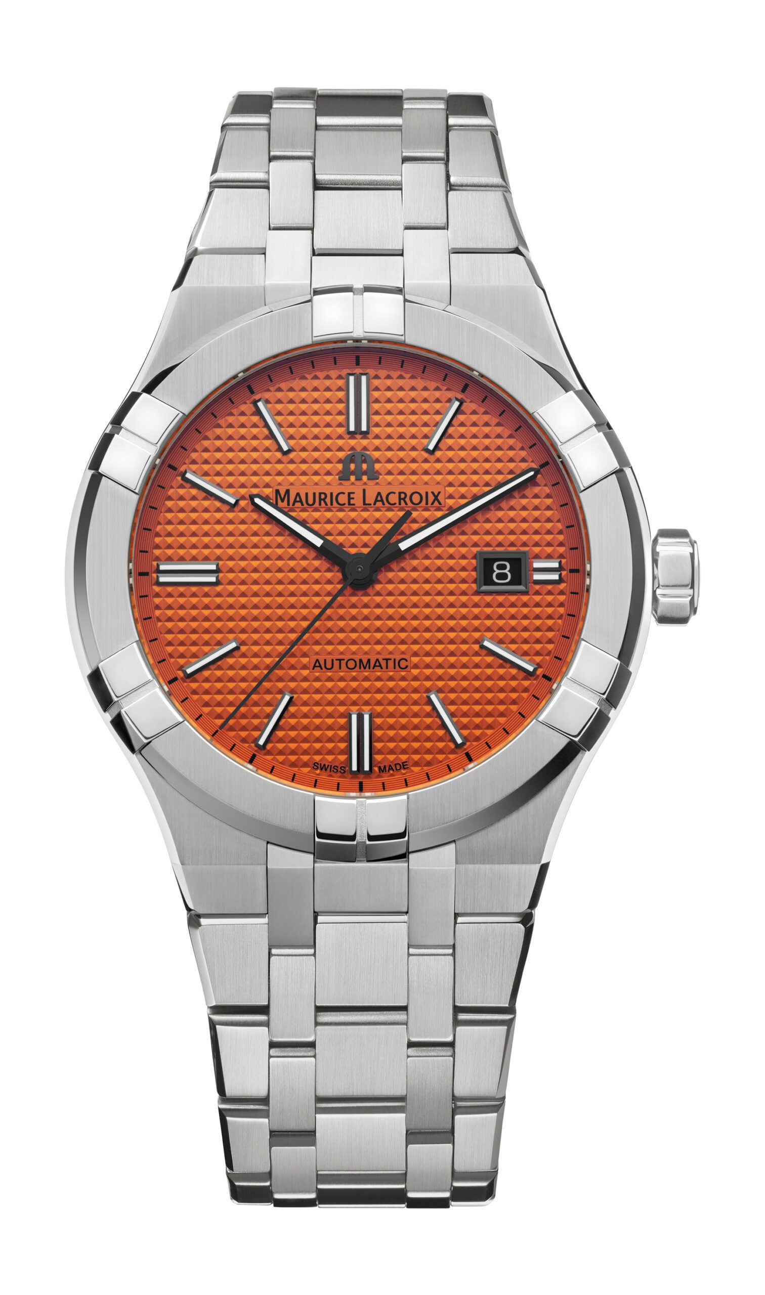 Maurice Lacroix Aikon Automatic Limited Summer Edition 39 luxury timepiece - detailed view