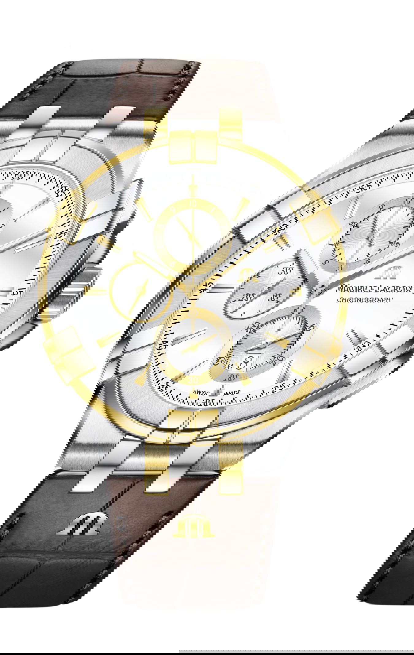 Maurice Lacroix Aikon Chronograph 44 luxury timepiece - detailed view