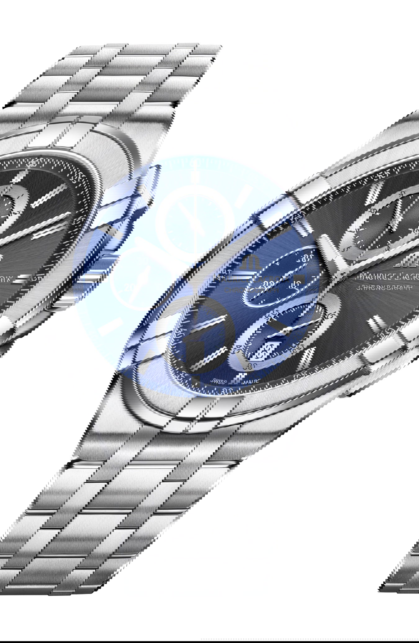 Maurice Lacroix Aikon Chronograph 44 luxury timepiece - detailed view