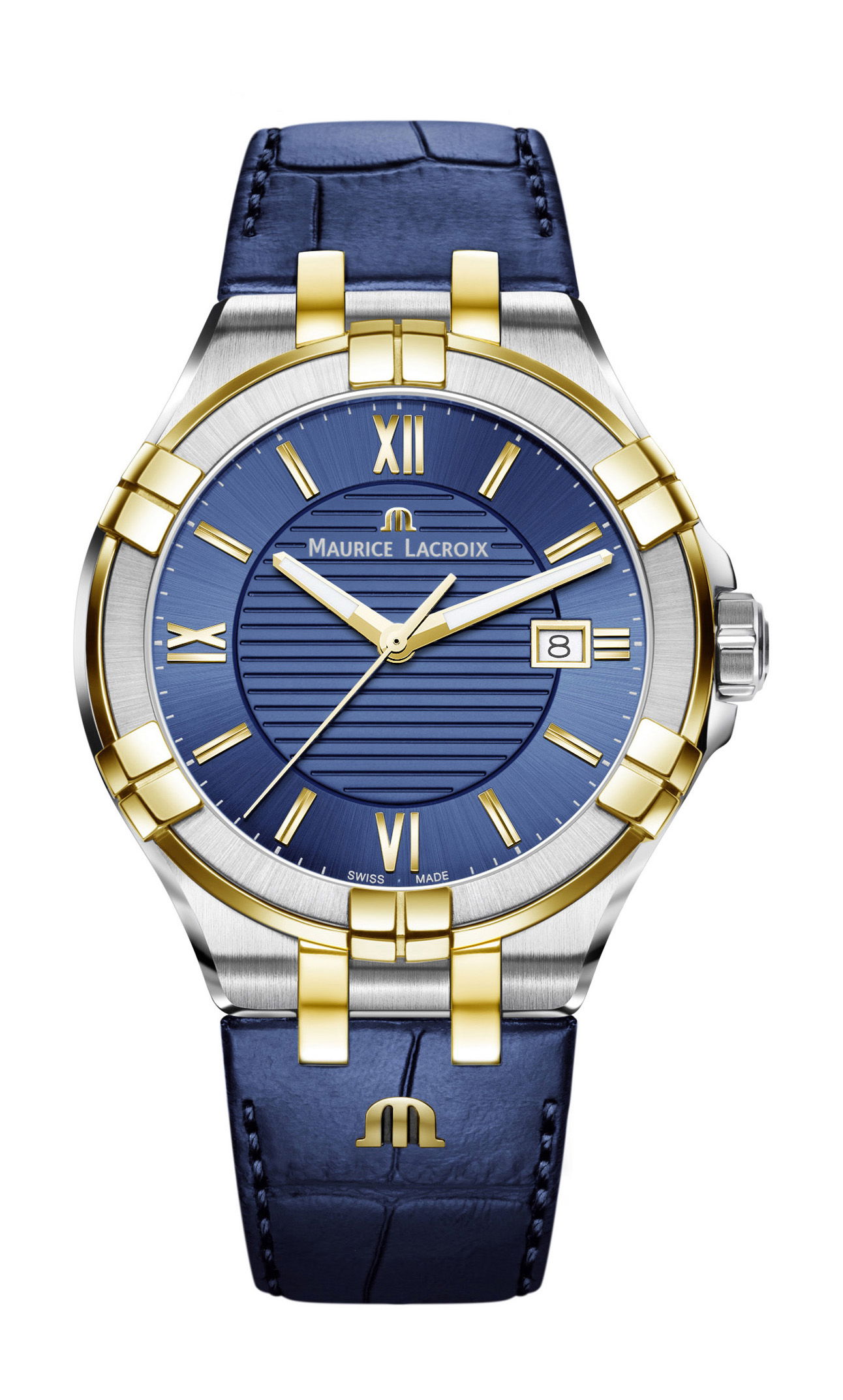 Maurice Lacroix AIKON DATE 42 MM luxury timepiece - detailed view