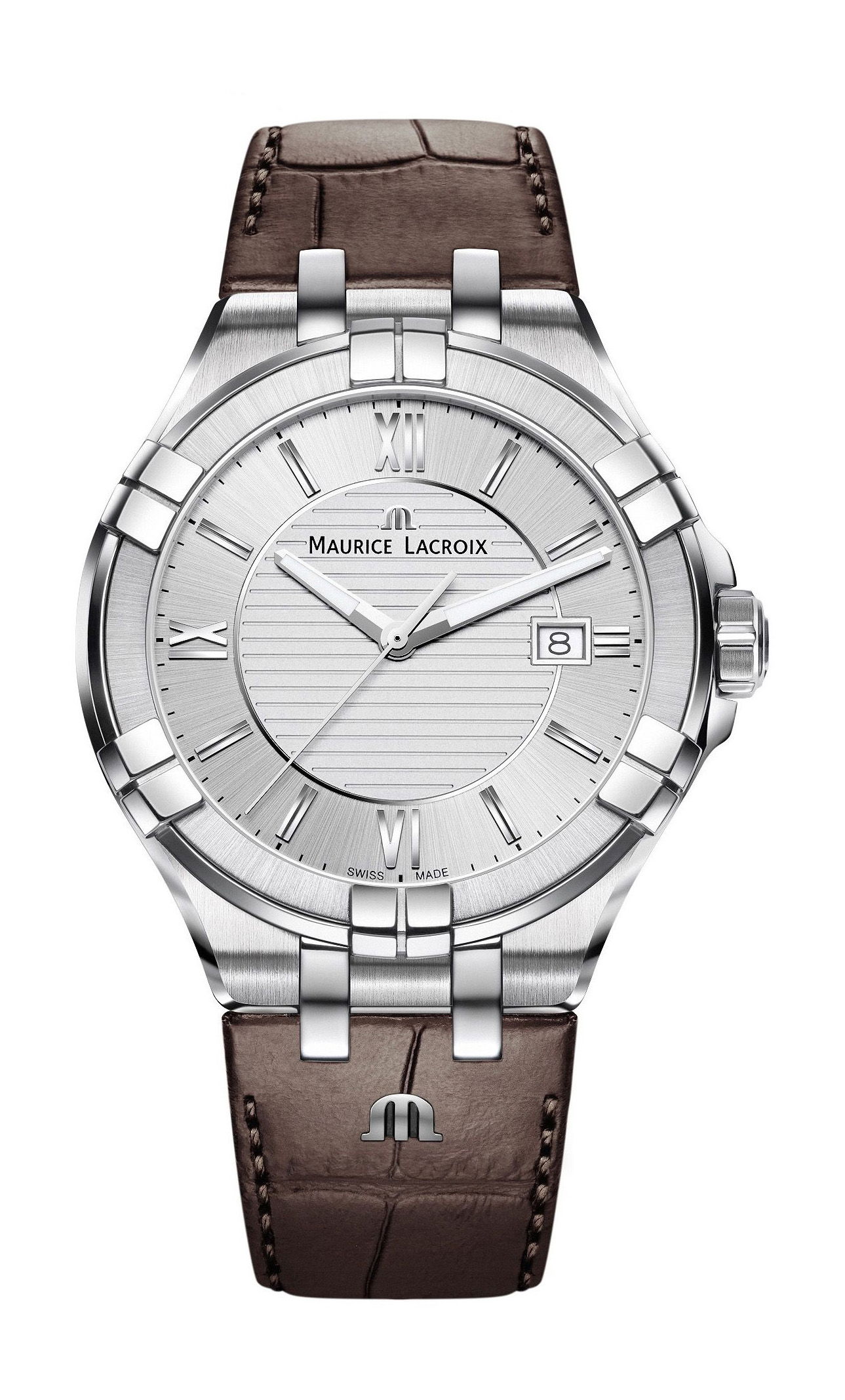 Maurice Lacroix Aikon Date 42 mm luxury timepiece - detailed view