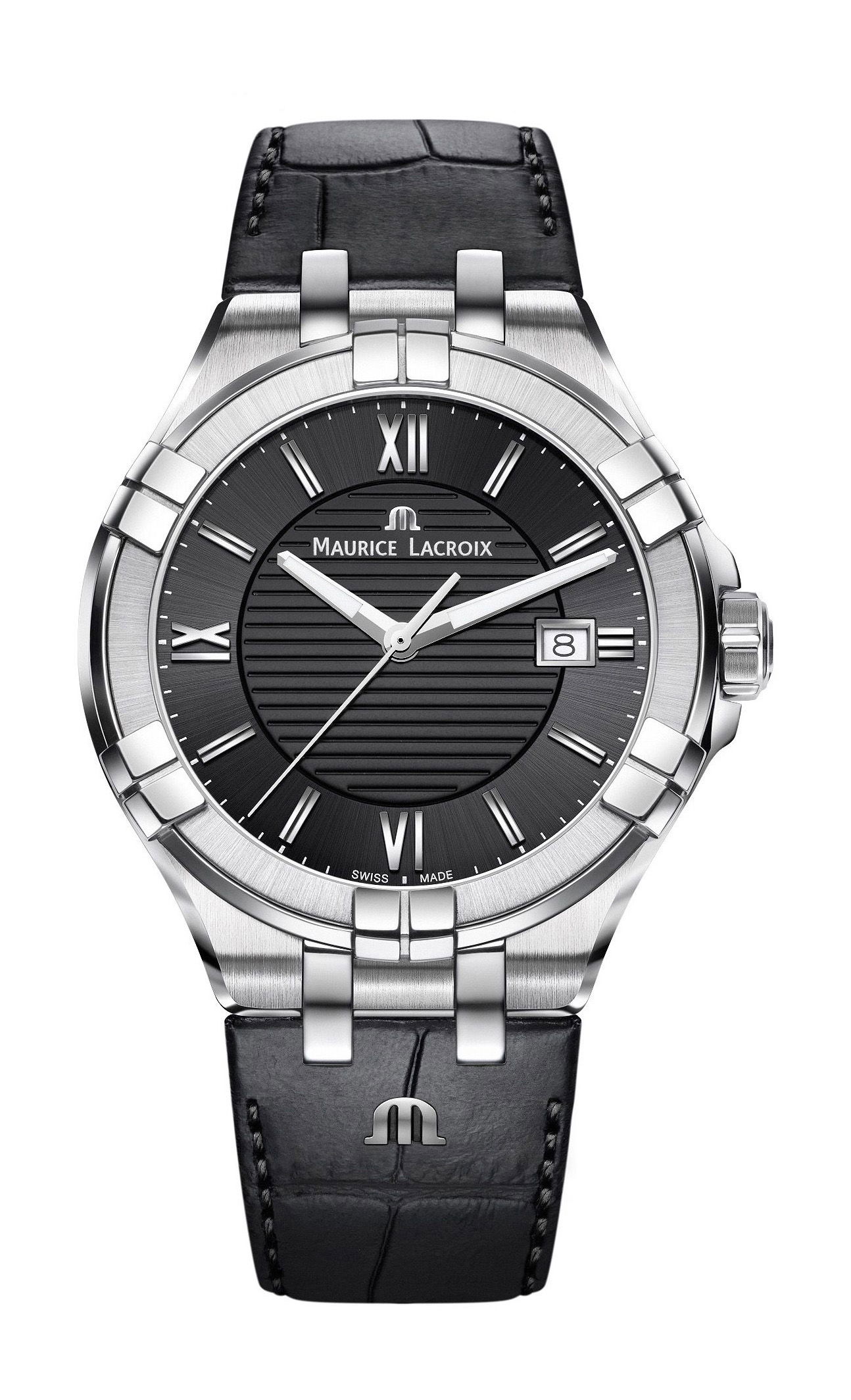 Maurice Lacroix Aikon Date 42 mm luxury timepiece - detailed view