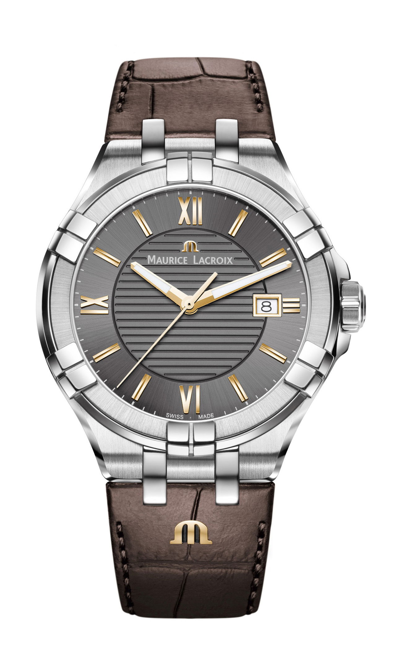 Maurice Lacroix Aikon Date 42 mm luxury timepiece - detailed view
