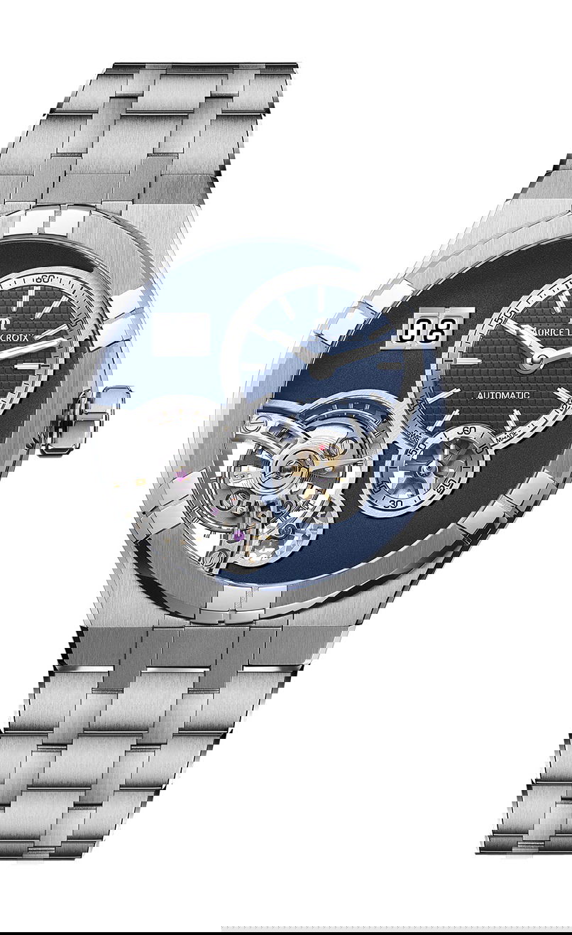 Maurice Lacroix Aikon Master Grand Date luxury timepiece - detailed view