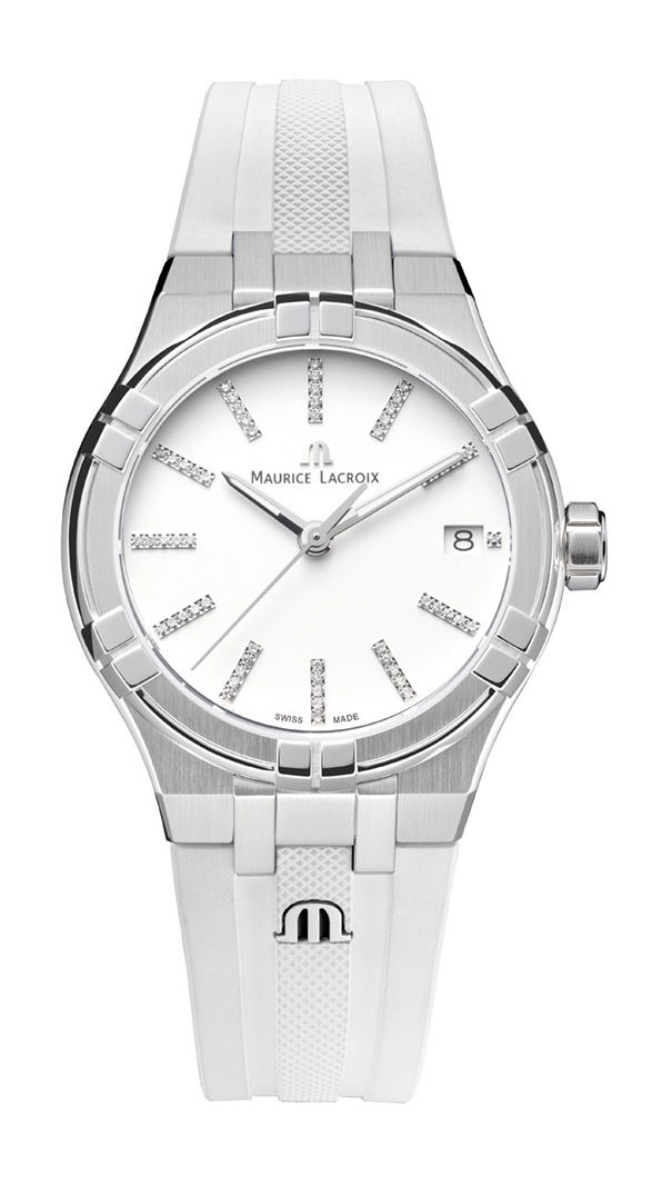 Maurice Lacroix Aikon Quartz Date 35 luxury timepiece - detailed view