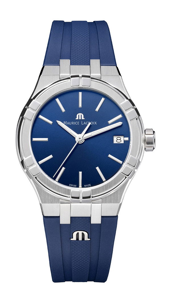 Maurice Lacroix Aikon Quartz Date 35 luxury timepiece - detailed view