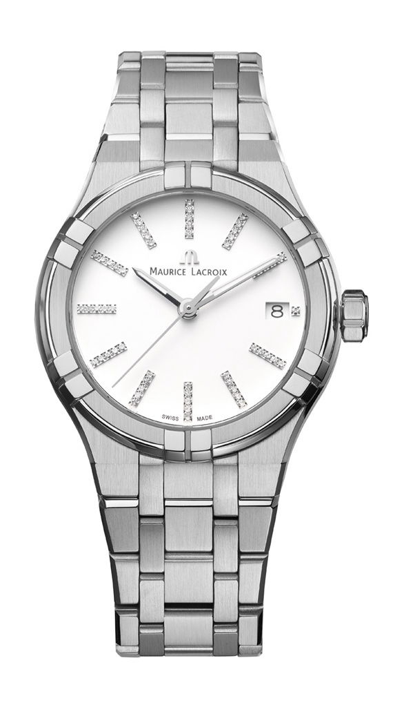 Maurice Lacroix Aikon Quartz Date 35 luxury timepiece - detailed view
