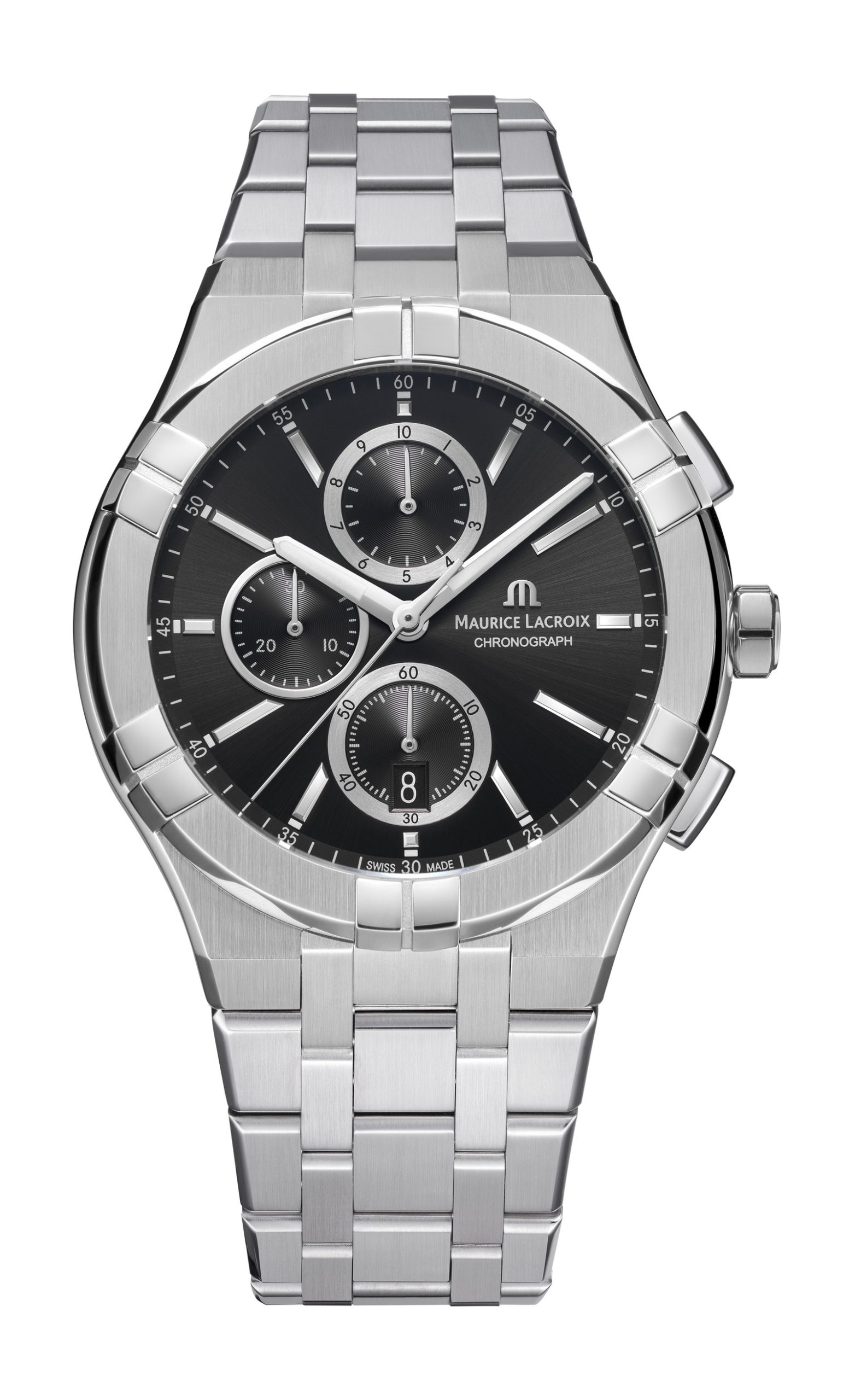 Maurice Lacroix Aikon Quartz Chronograph 42 luxury timepiece - detailed view