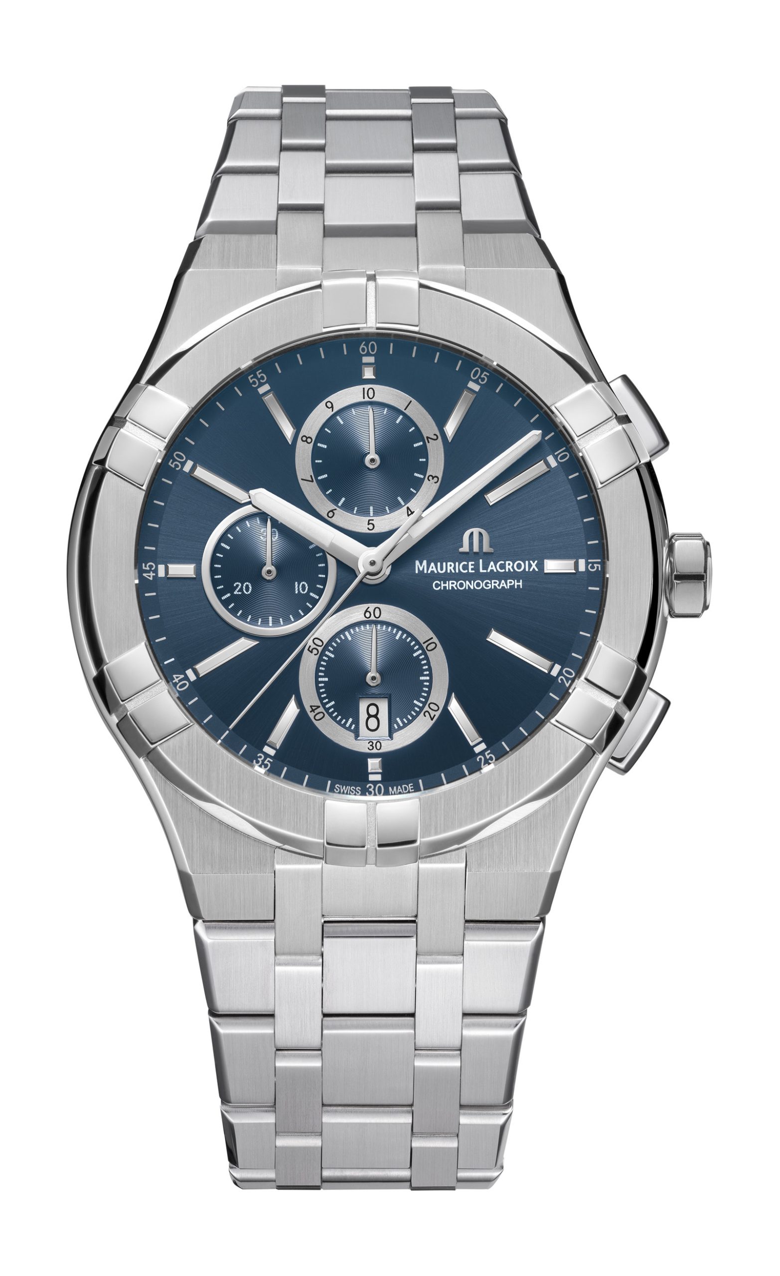 Maurice Lacroix Aikon Quartz Chronograph 42 luxury timepiece - detailed view