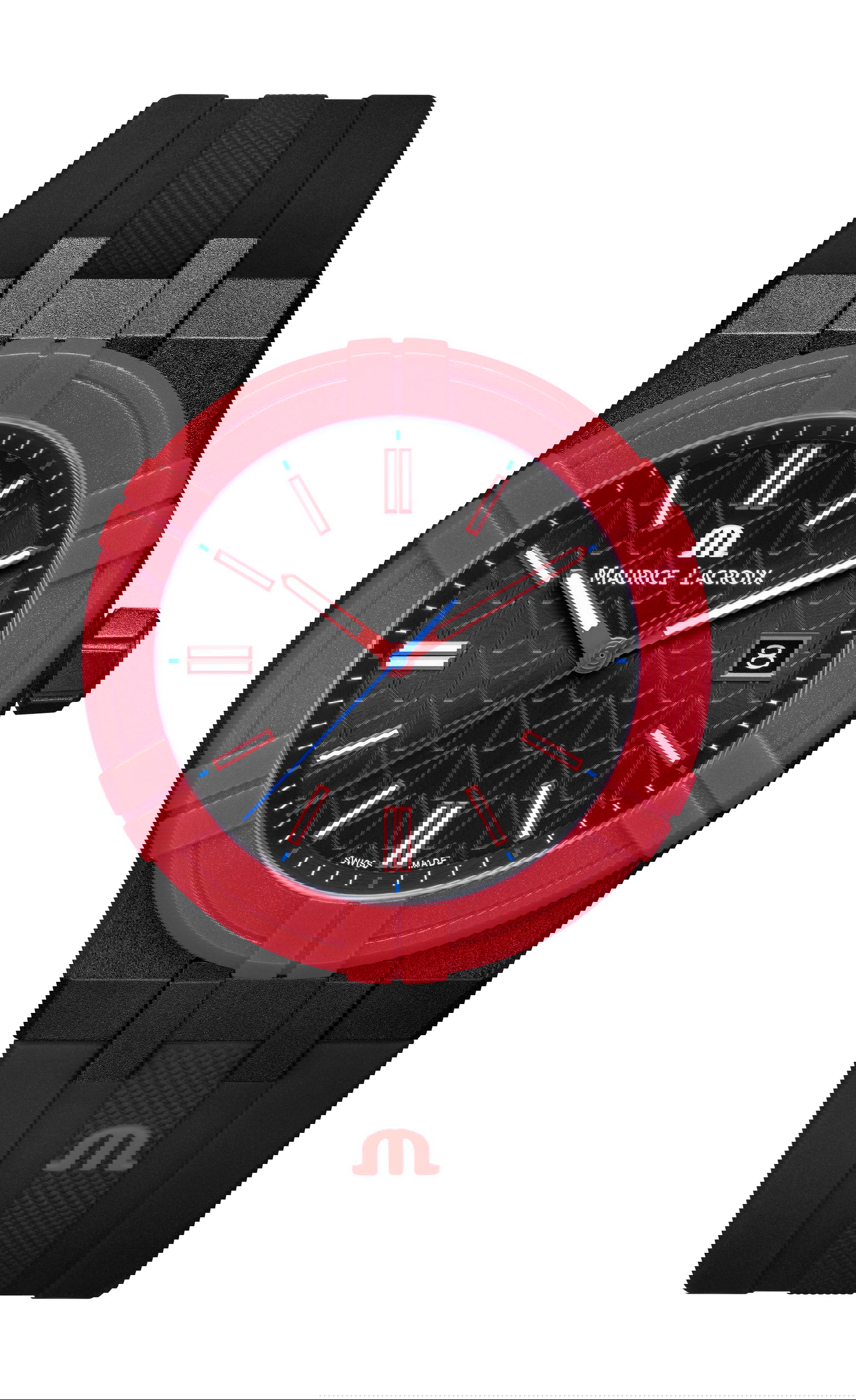 Maurice Lacroix Aikon Quartz #TIDE MAHINDRA luxury timepiece - detailed view