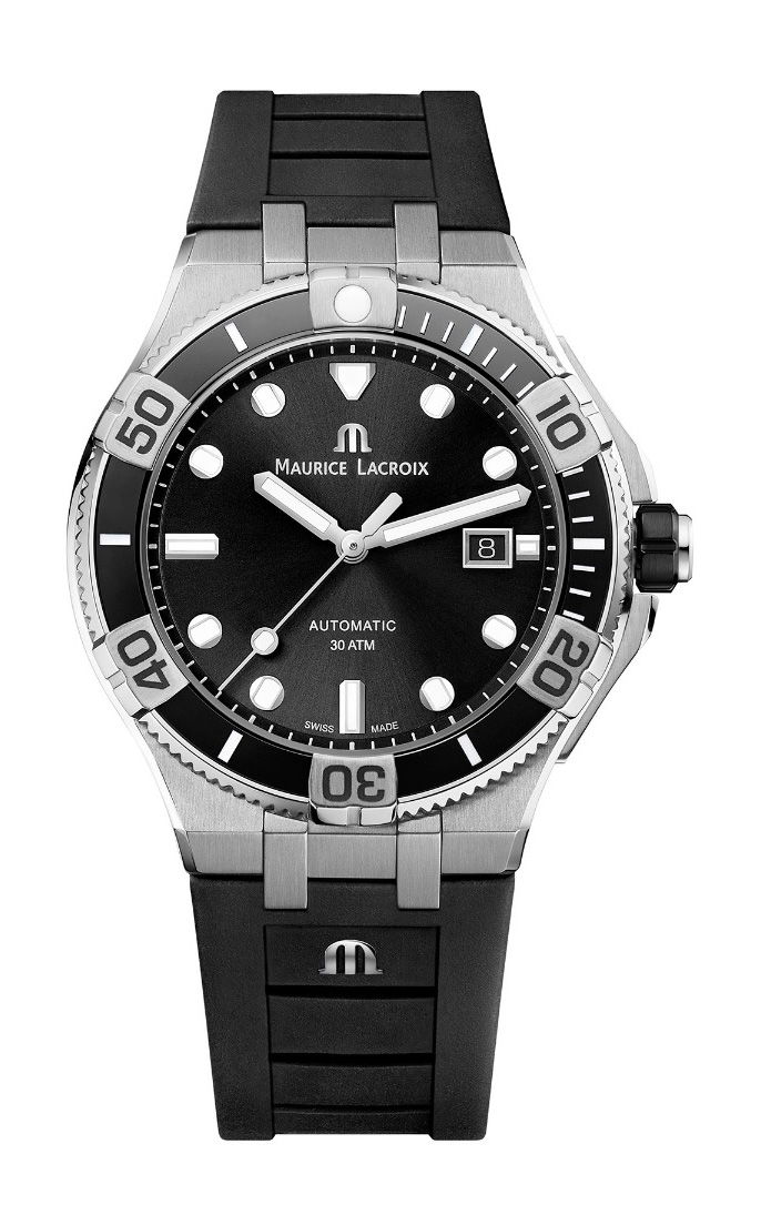 Maurice Lacroix Aikon Automatic Venturer 43 luxury timepiece - detailed view