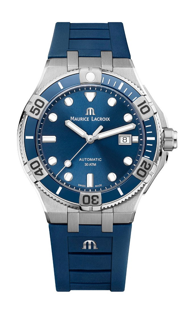 Maurice Lacroix Aikon Automatic Venturer 43 luxury timepiece - detailed view