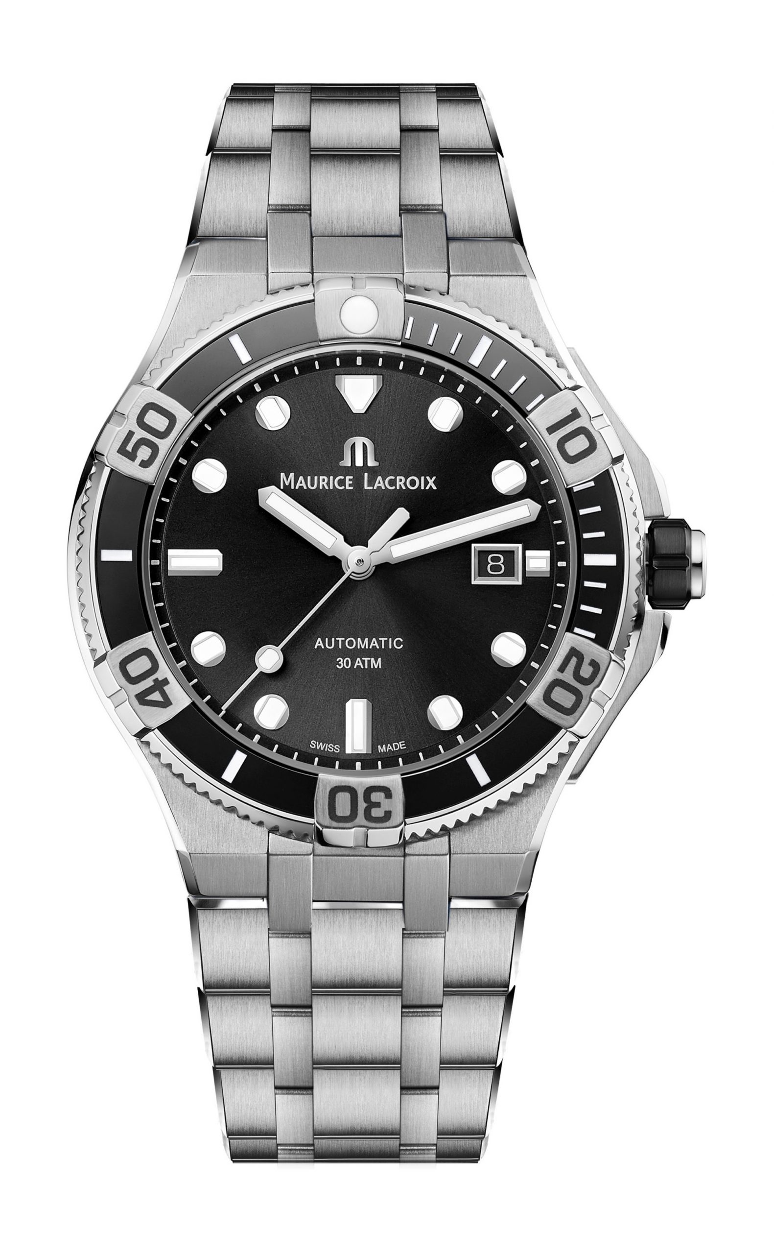 Maurice Lacroix Aikon Automatic Venturer 43 luxury timepiece - detailed view
