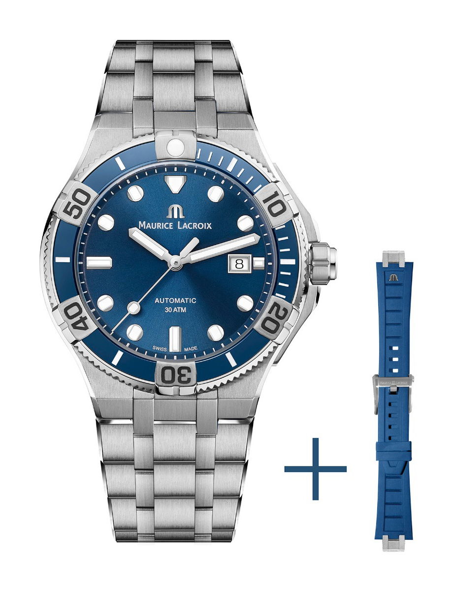 Maurice Lacroix AIKON VENTURER 43 MM luxury timepiece - detailed view