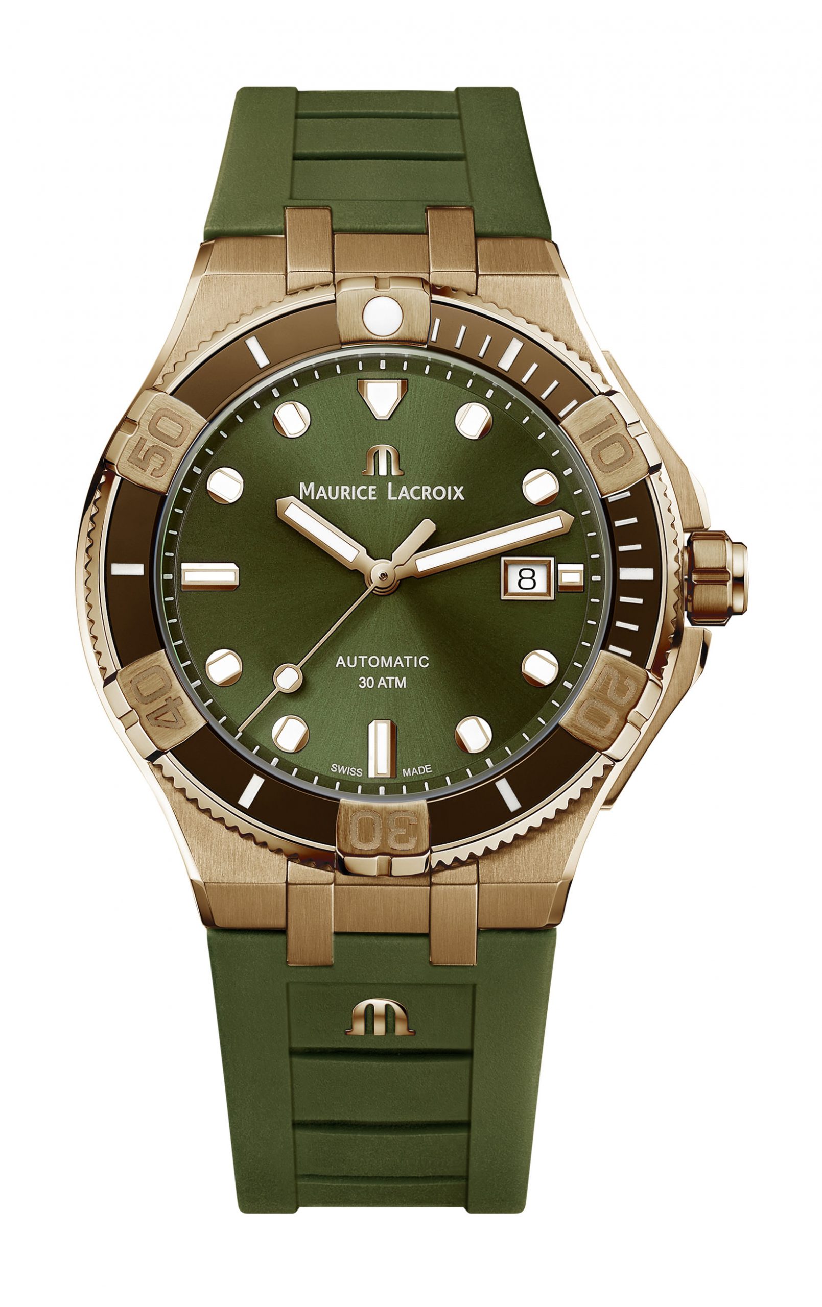 Maurice Lacroix Aikon Venturer luxury timepiece - detailed view