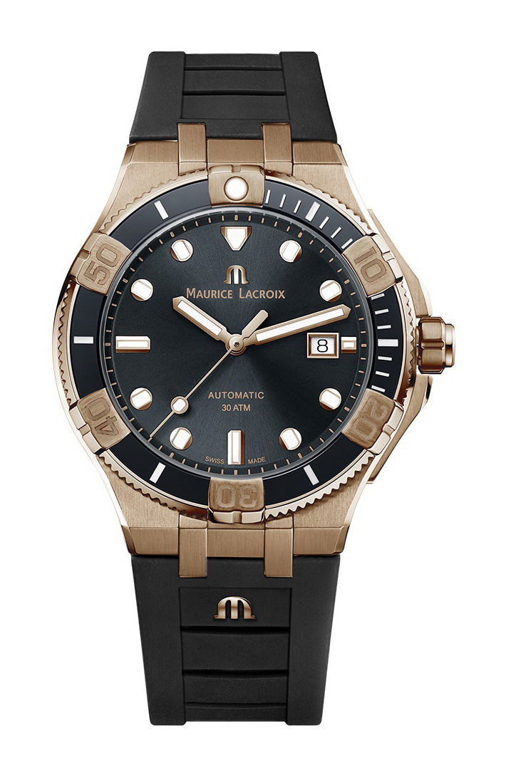 Maurice Lacroix Aikon Venturer Bronze luxury timepiece - detailed view