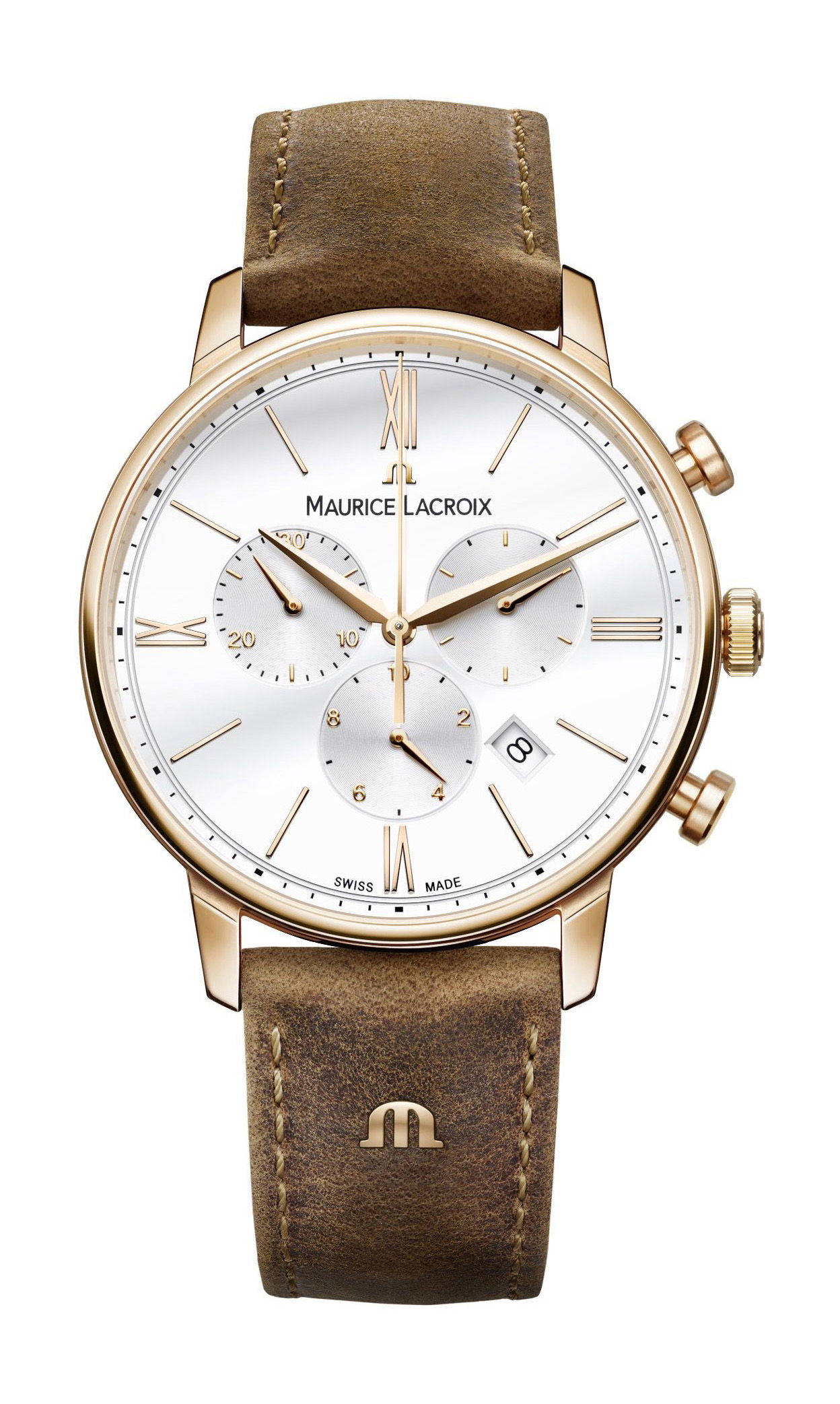 Maurice Lacroix Eliros Chronograph 40 mm luxury timepiece - detailed view