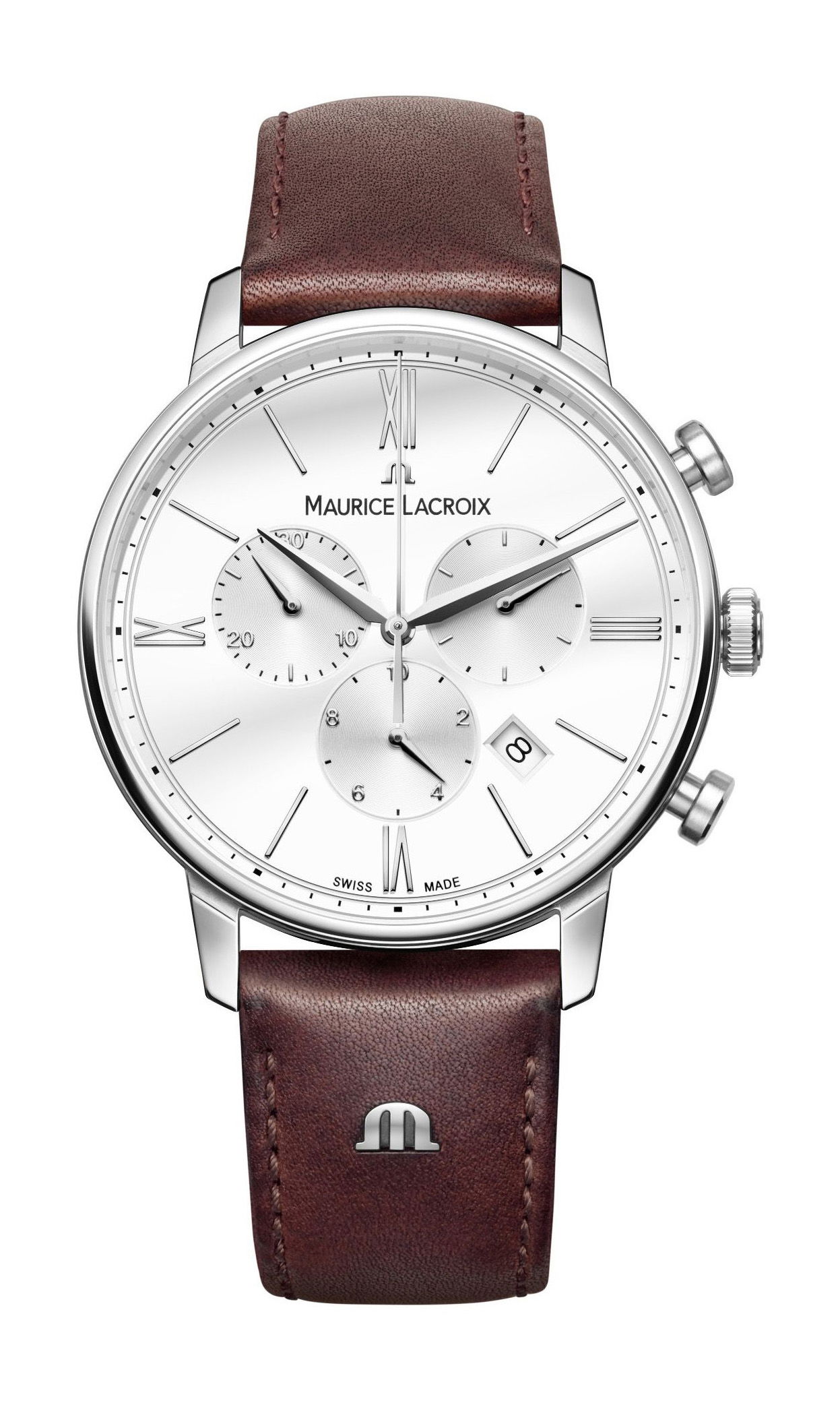 Maurice Lacroix Eliros Chronograph 40 mm luxury timepiece - detailed view