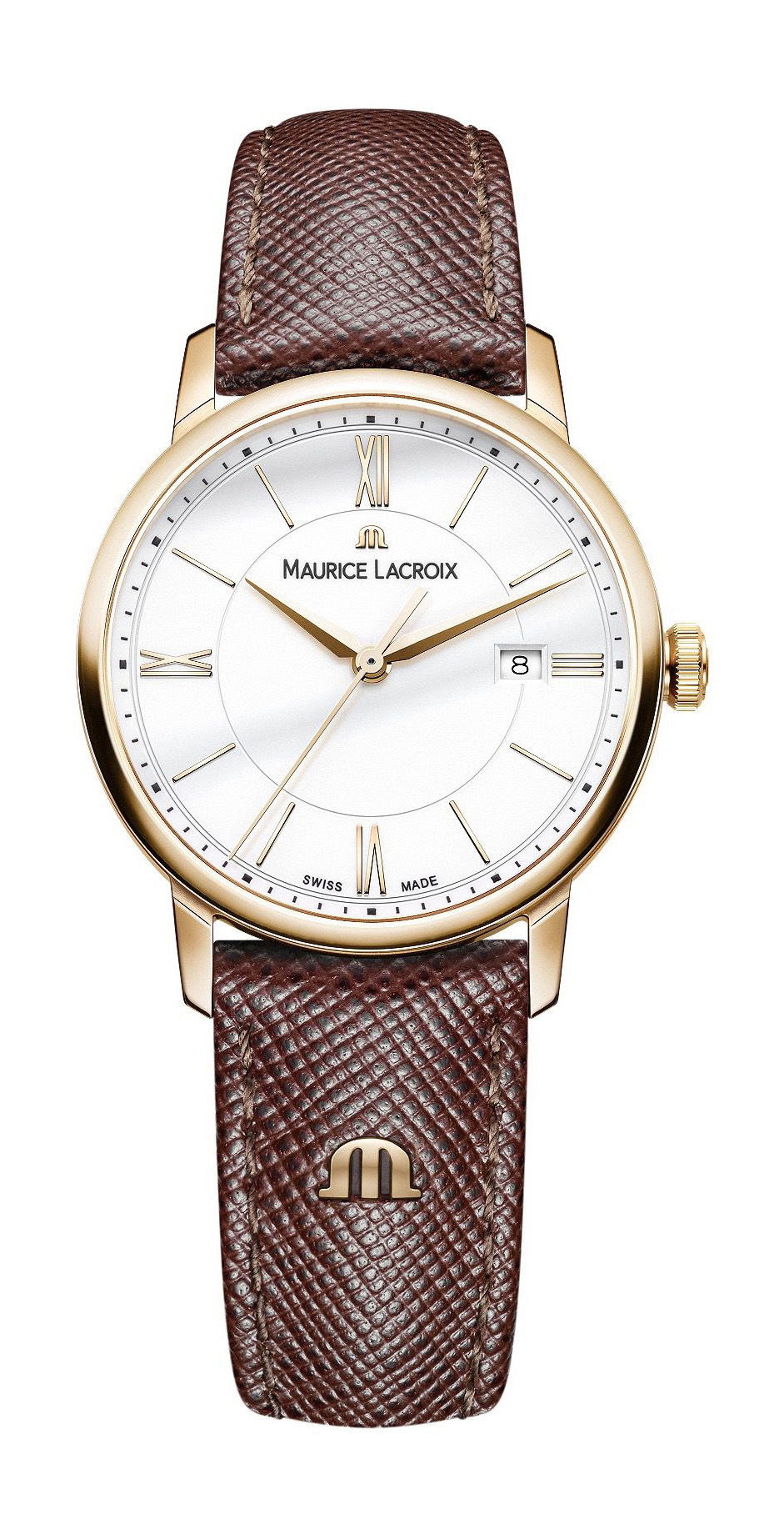 Maurice Lacroix Eliros Date 30 mm luxury timepiece - detailed view