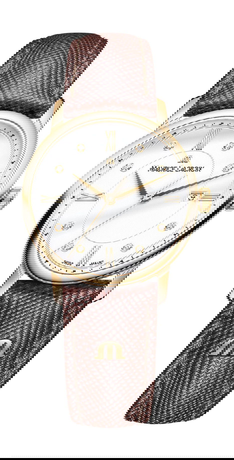 Maurice Lacroix Eliros Date 30 mm luxury timepiece - detailed view