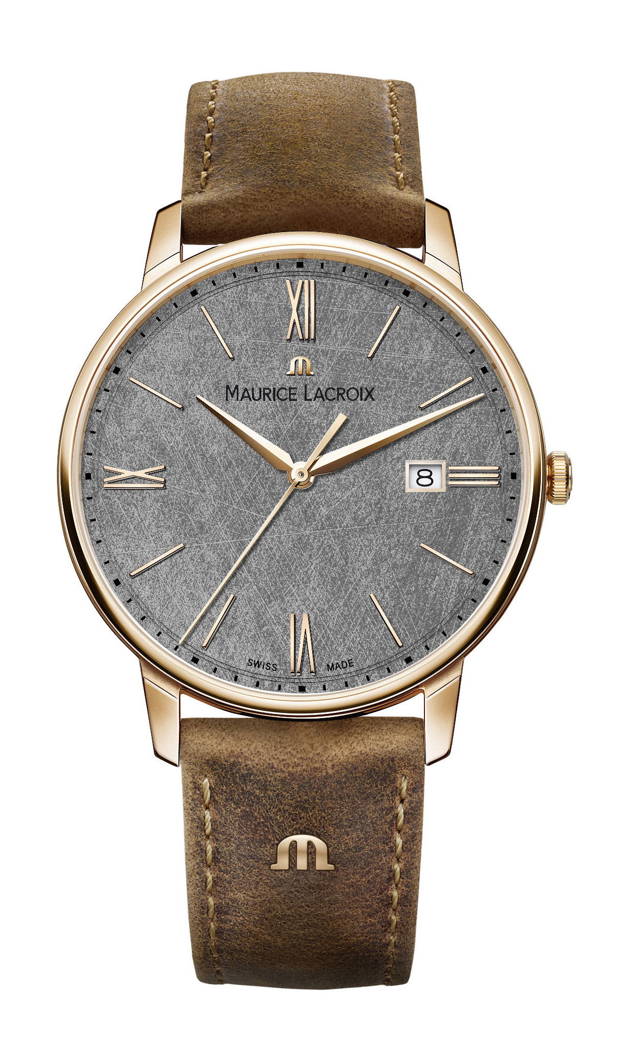 Maurice Lacroix Eliros Date 40 mm luxury timepiece - detailed view