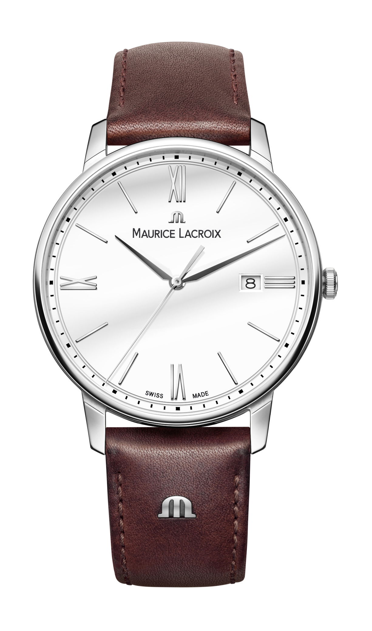 Maurice Lacroix Eliros Date 40mm luxury timepiece - detailed view