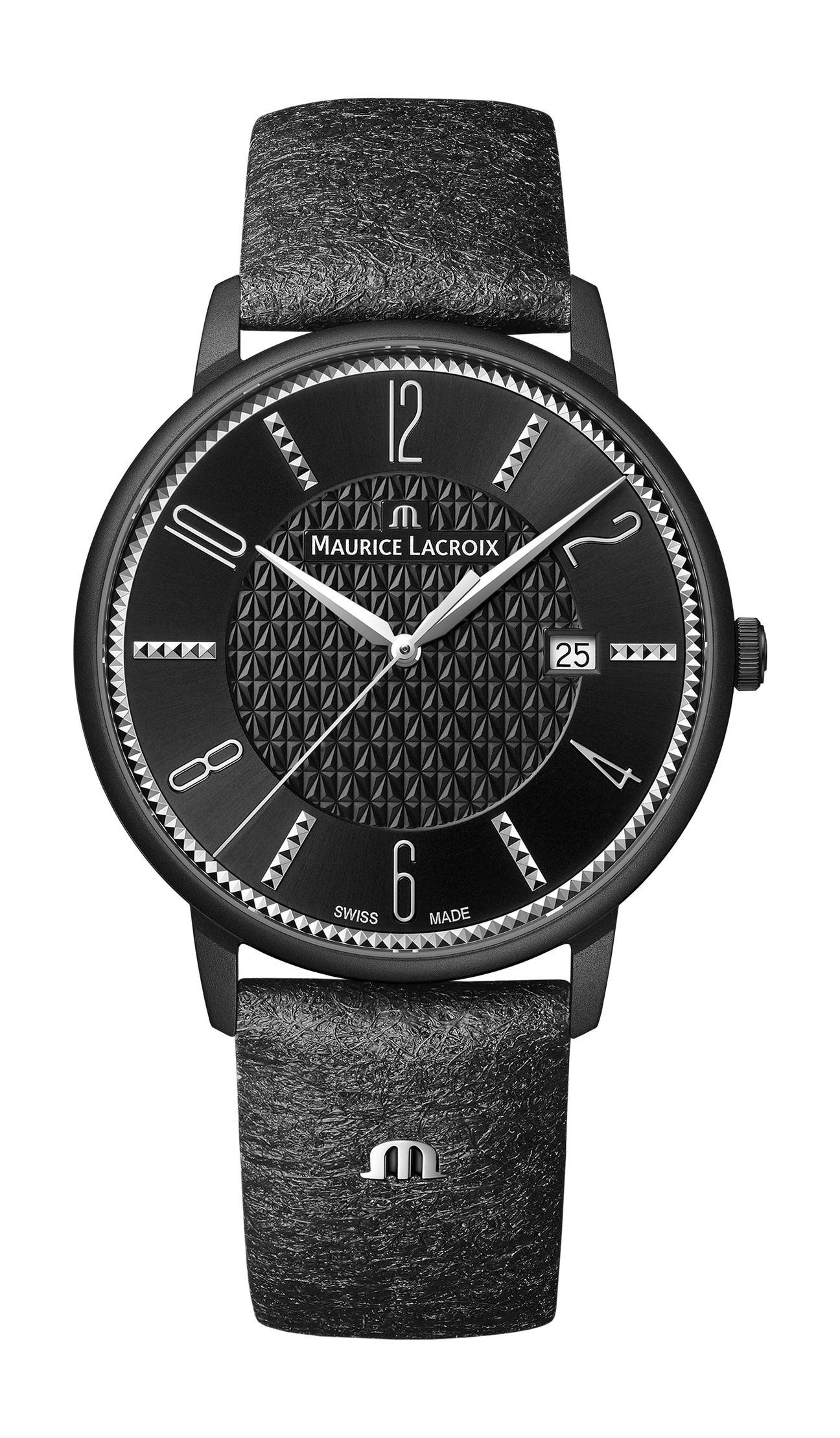 Maurice Lacroix Eliros Date Adeline Ziliox Limited Edition luxury timepiece - detailed view