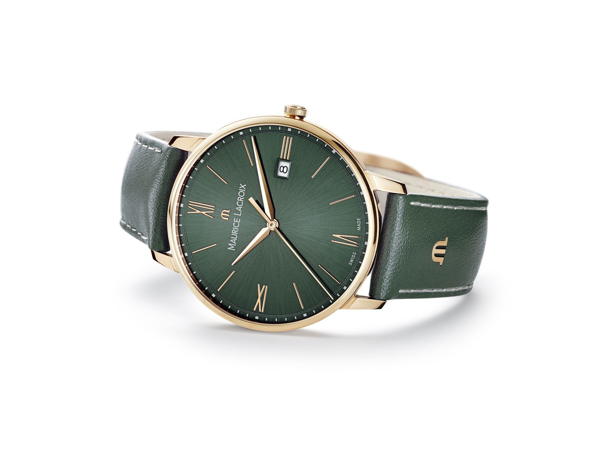 Maurice Lacroix Eliros Date 40 Smoked Green - View 3