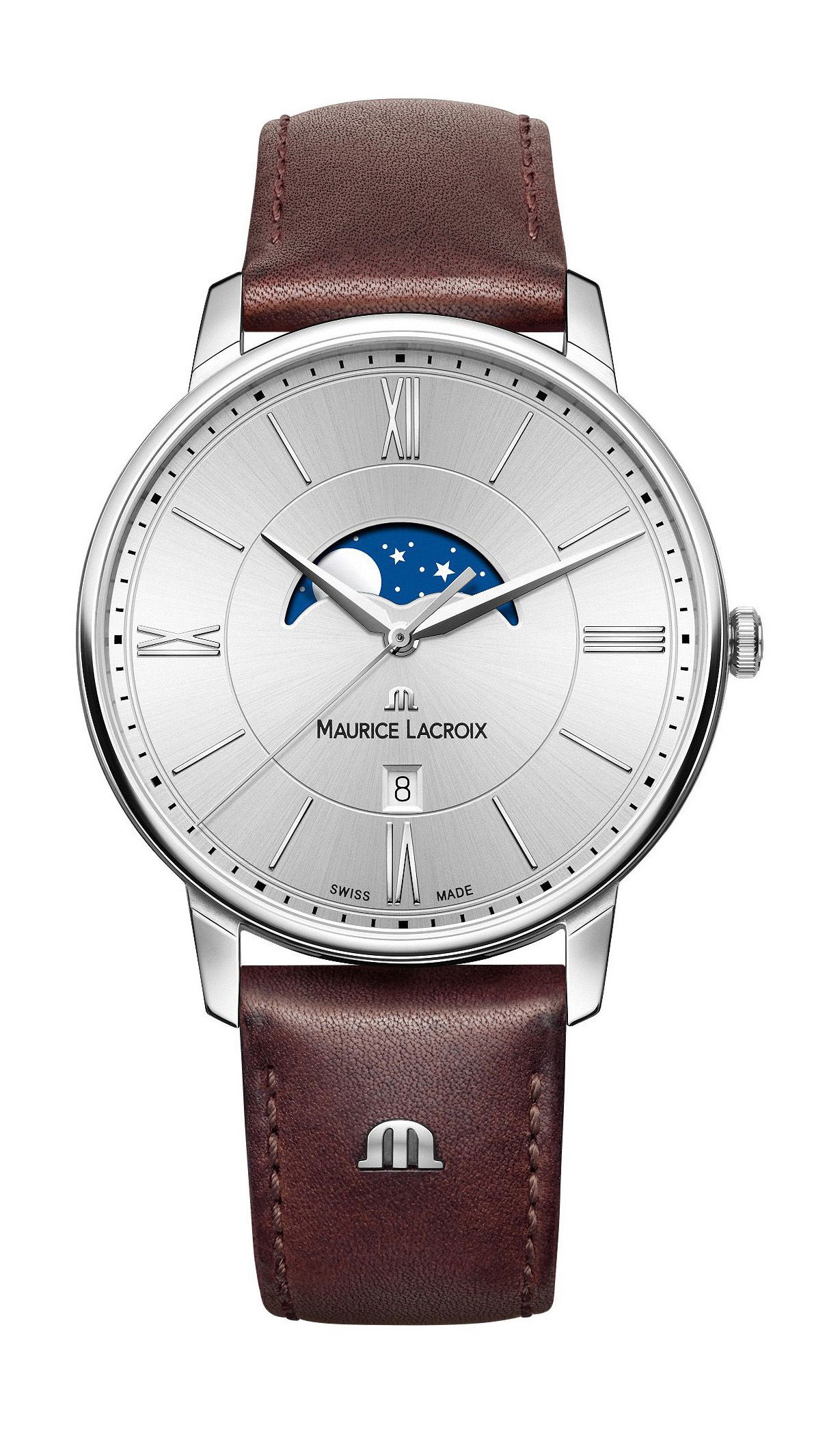 Maurice Lacroix ELIROS MOONPHASE 40 MM luxury timepiece - detailed view