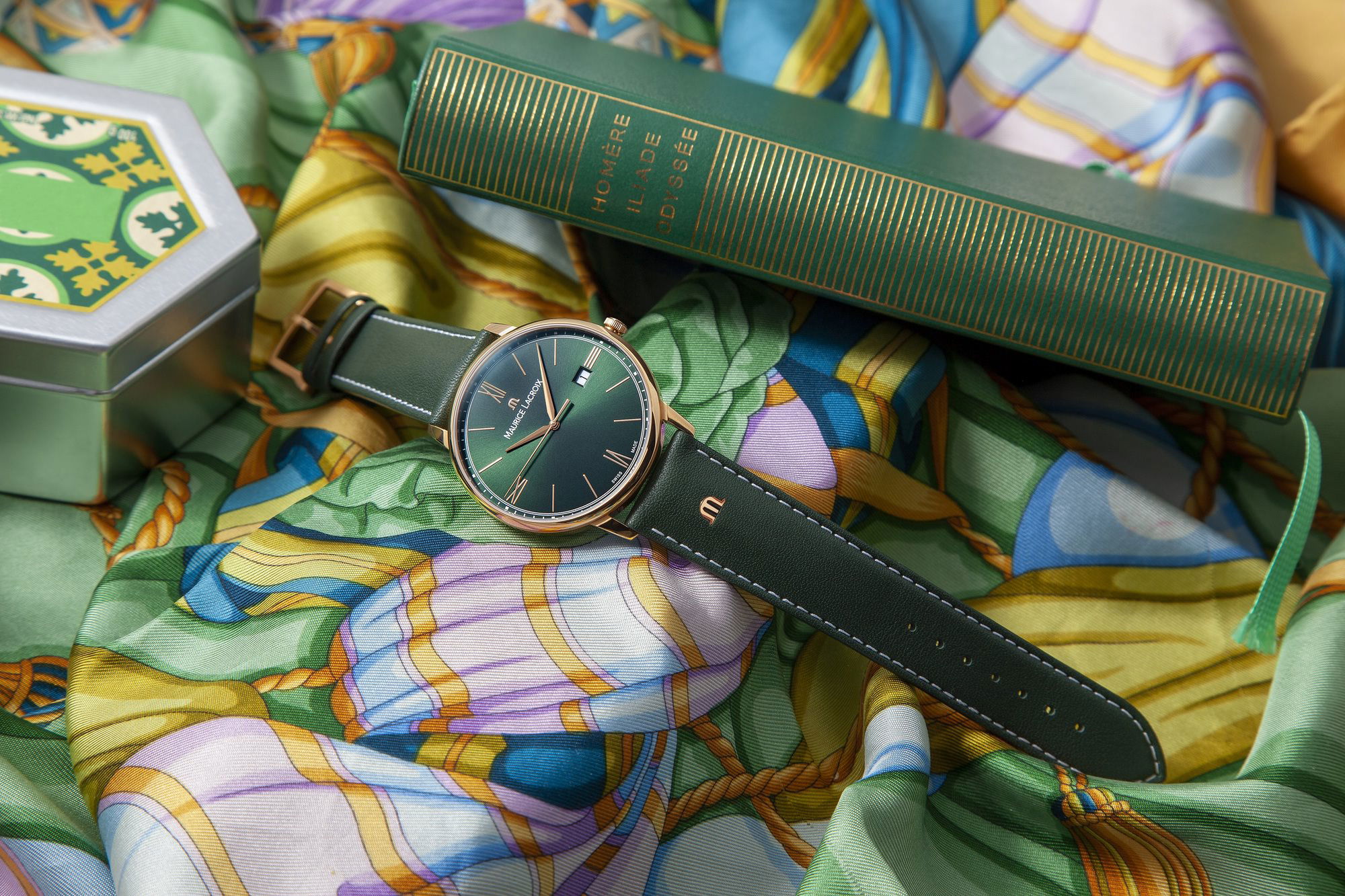 Maurice Lacroix Eliros Date 40 Smoked Green - View 3