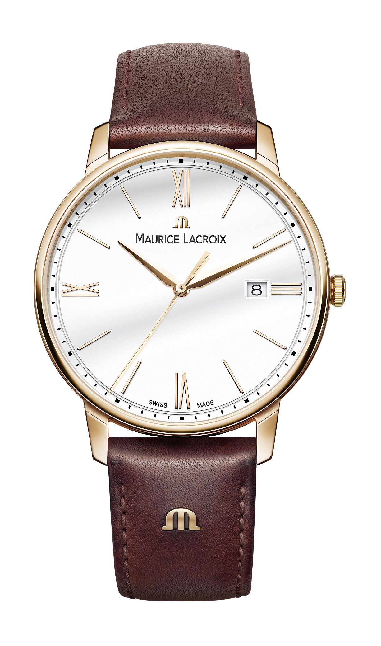 Maurice Lacroix Eliros Date 40 luxury timepiece - detailed view