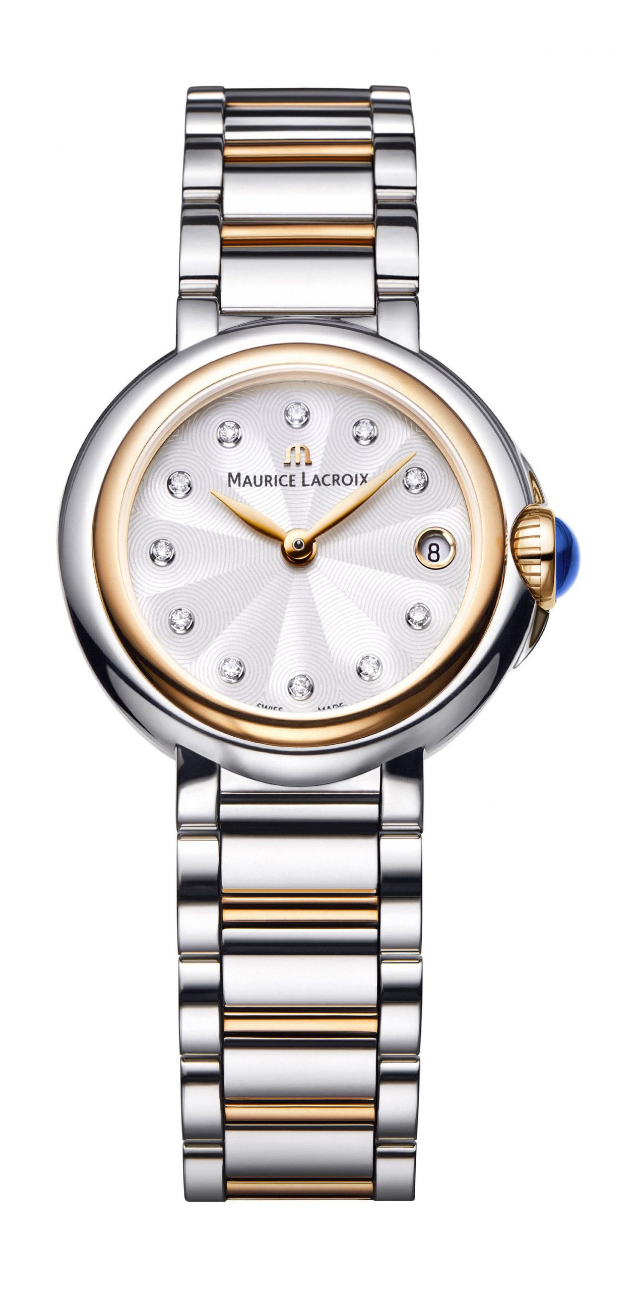 Maurice Lacroix Fiaba Date 28 mm luxury timepiece - detailed view