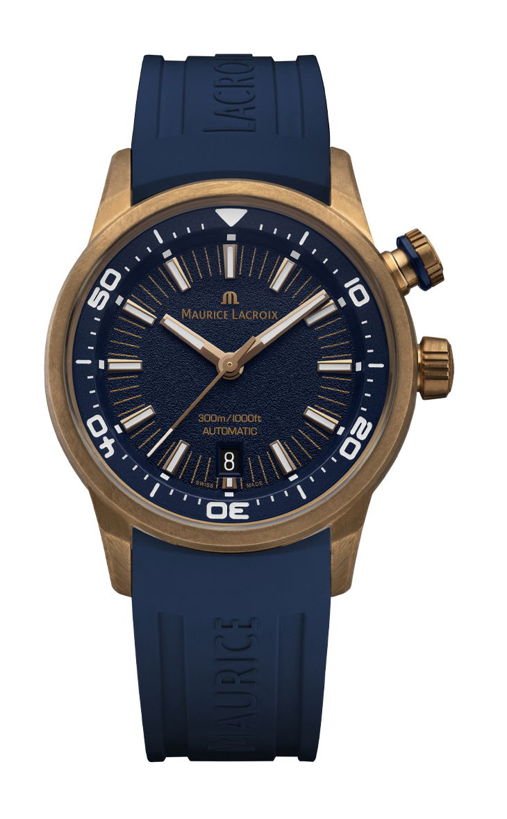Maurice Lacroix Pontos S Diver X Lidija Lijić luxury timepiece - detailed view