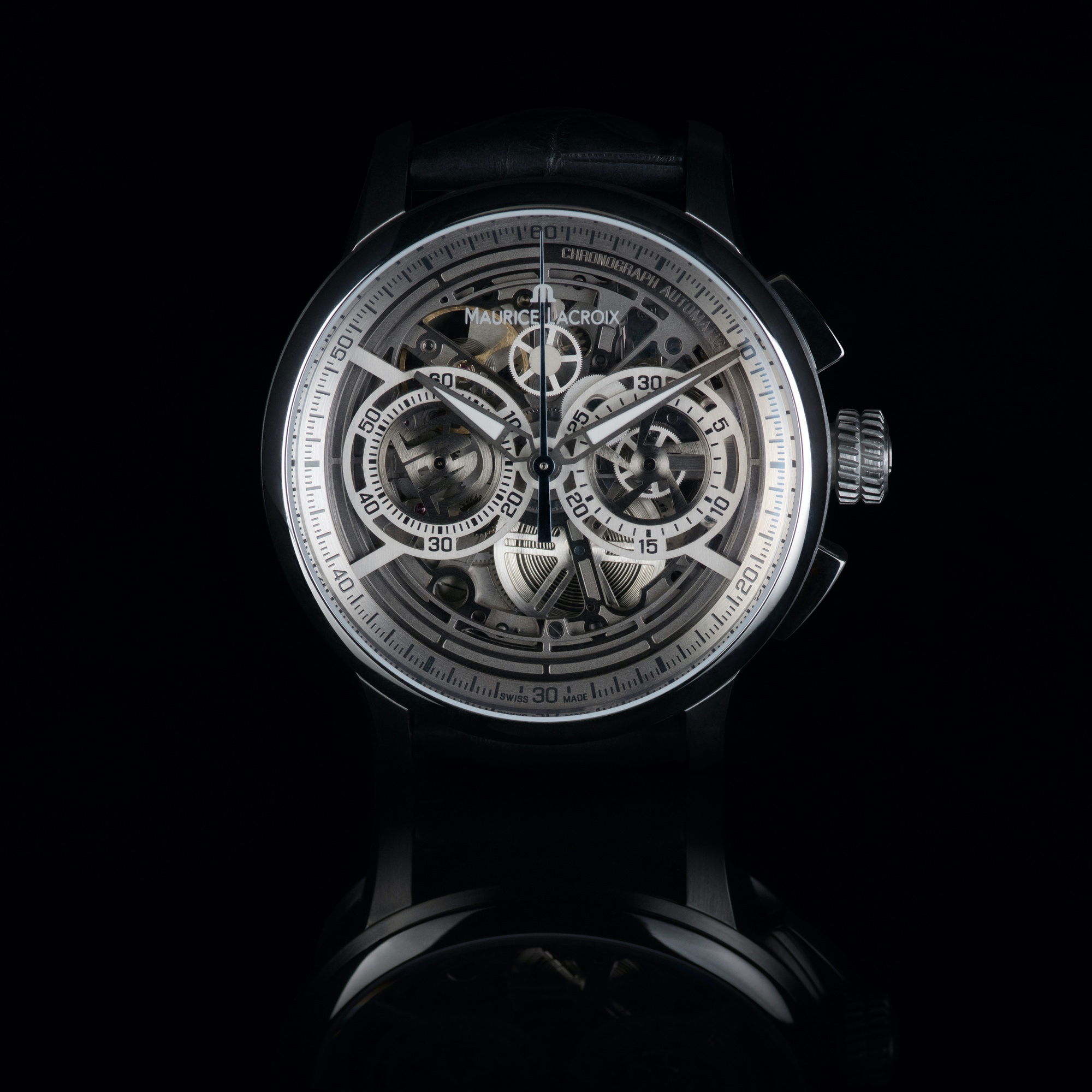 Maurice Lacroix Masterpiece Chronograph Skeleton 45mm - View 2
