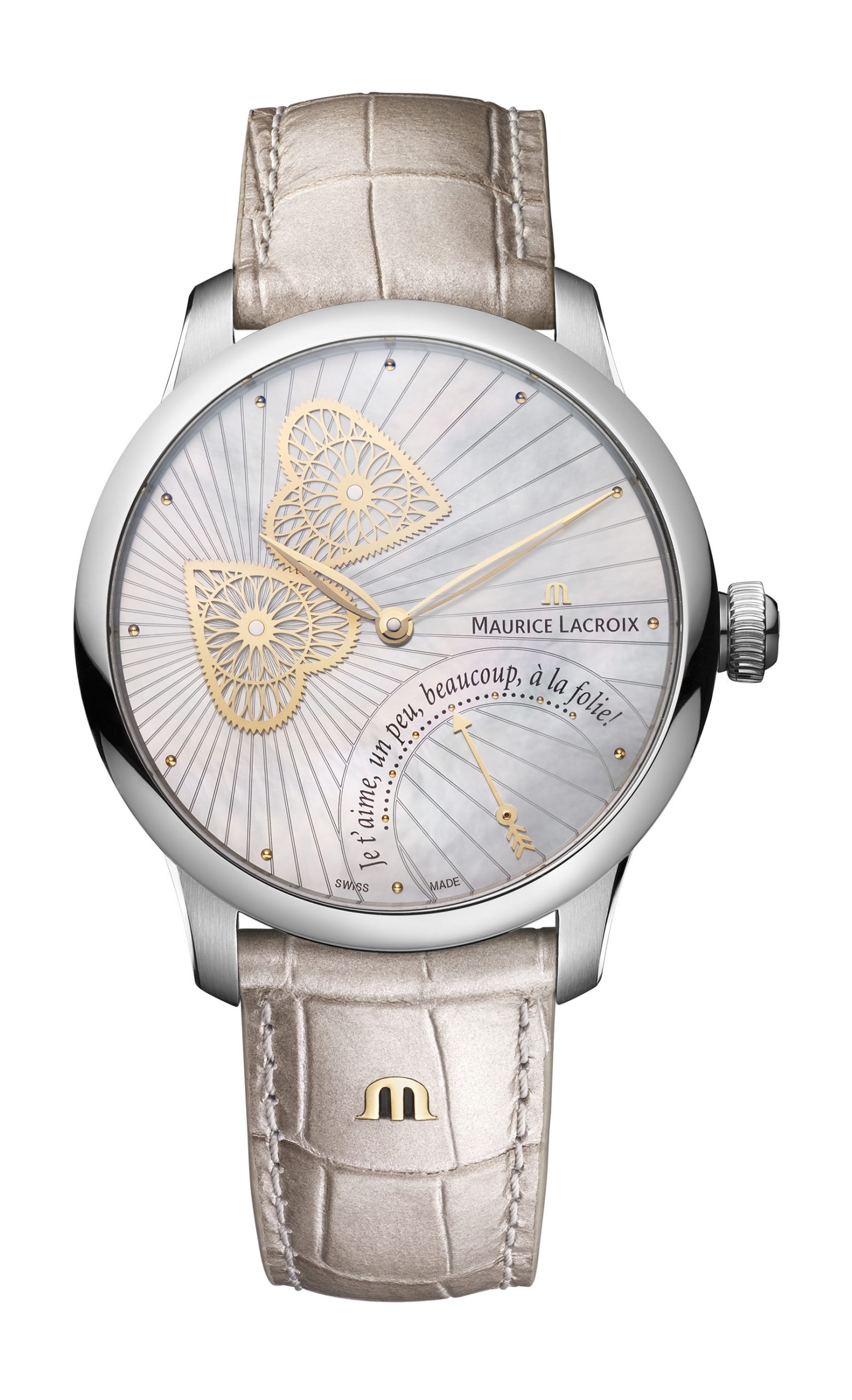 Maurice Lacroix Masterpiece Embrace luxury timepiece - detailed view