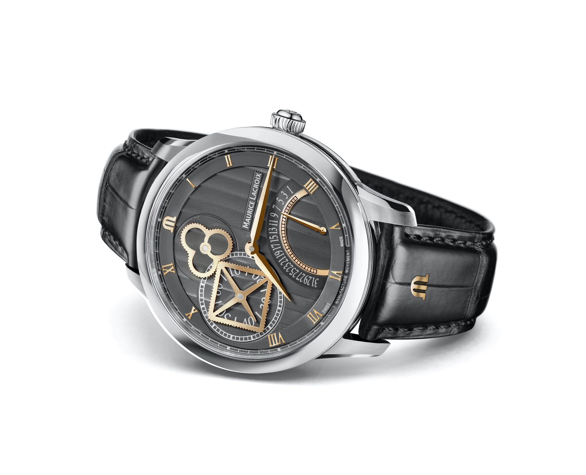 Maurice Lacroix Masterpiece Square Wheel Retrograde 43 - View 2