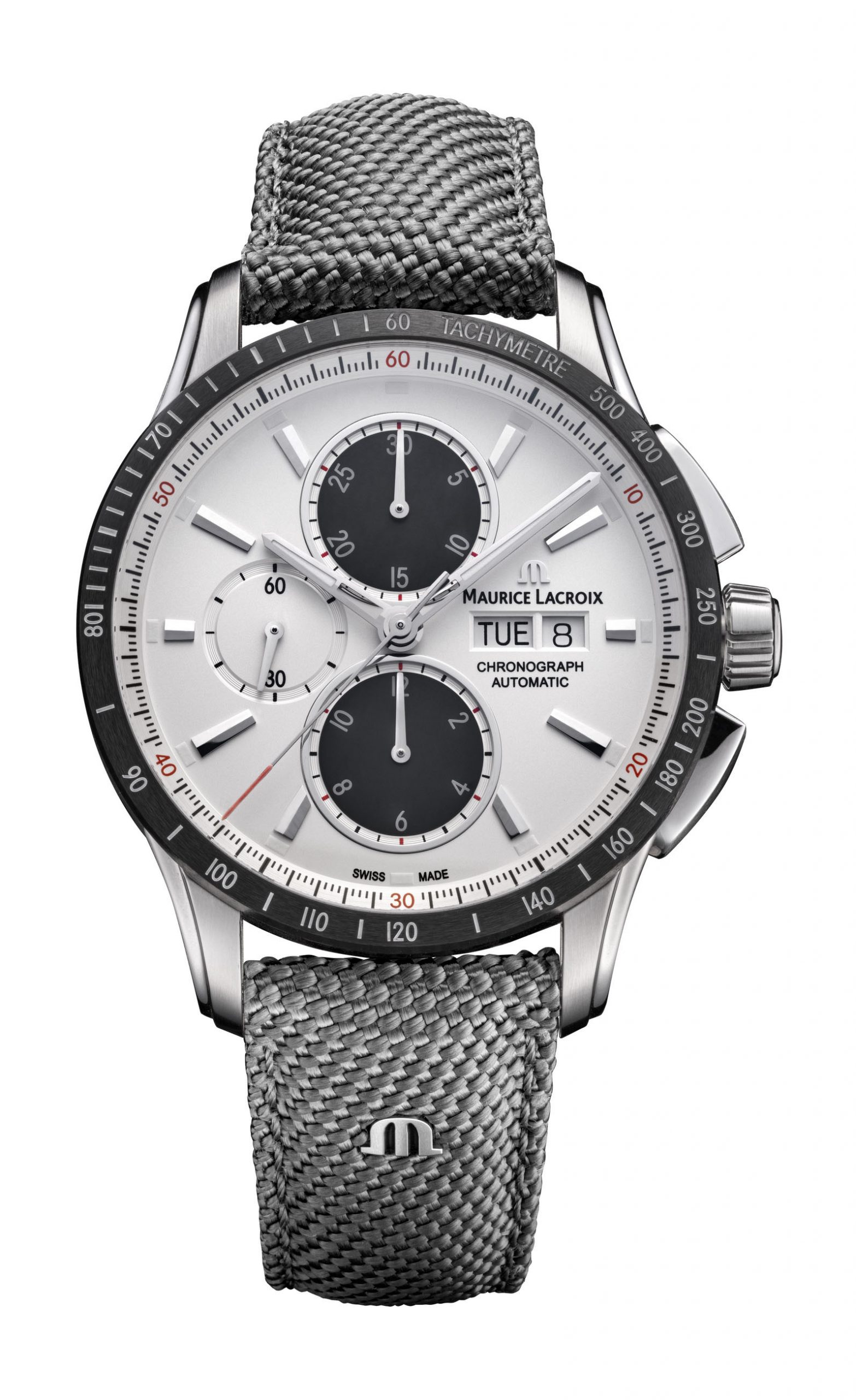 Maurice Lacroix Pontos Chronograph 43 luxury timepiece - detailed view