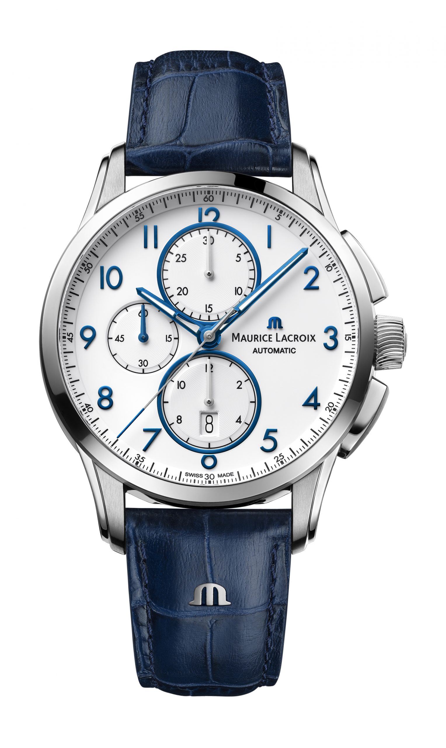Maurice Lacroix Pontos Chronograph 43 luxury timepiece - detailed view