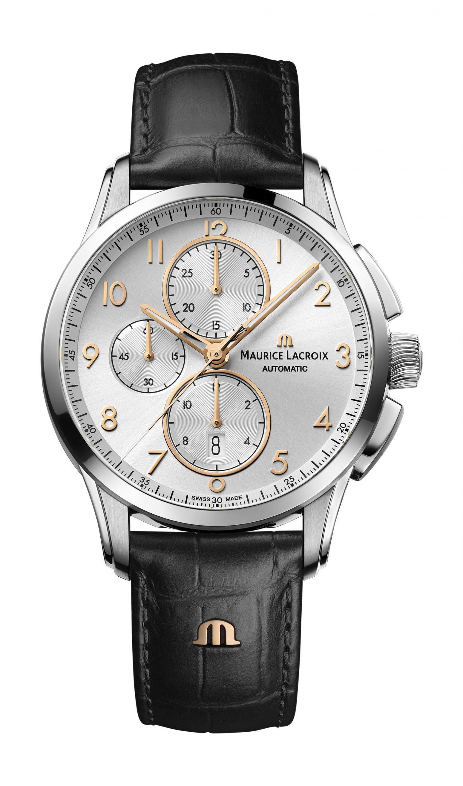Maurice Lacroix Pontos Chronograph luxury timepiece - detailed view