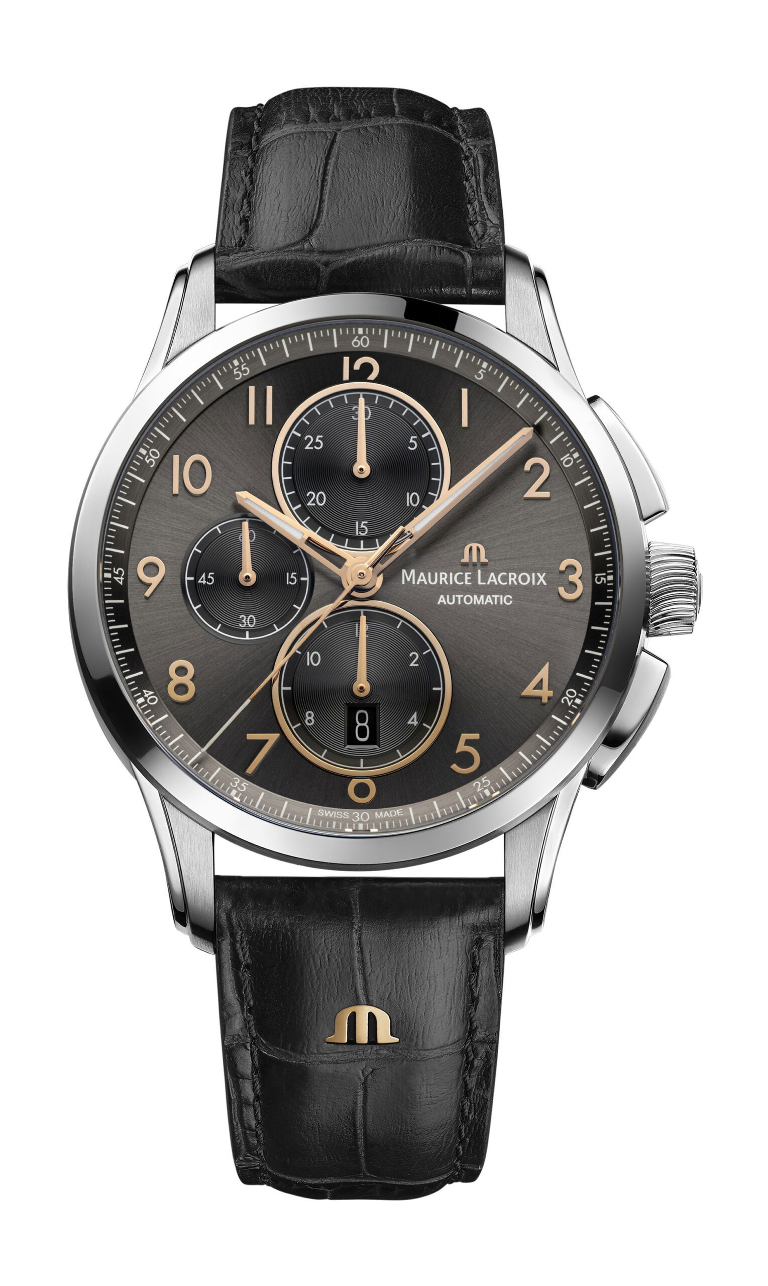 Maurice Lacroix Pontos Chronograph 43 luxury timepiece - detailed view
