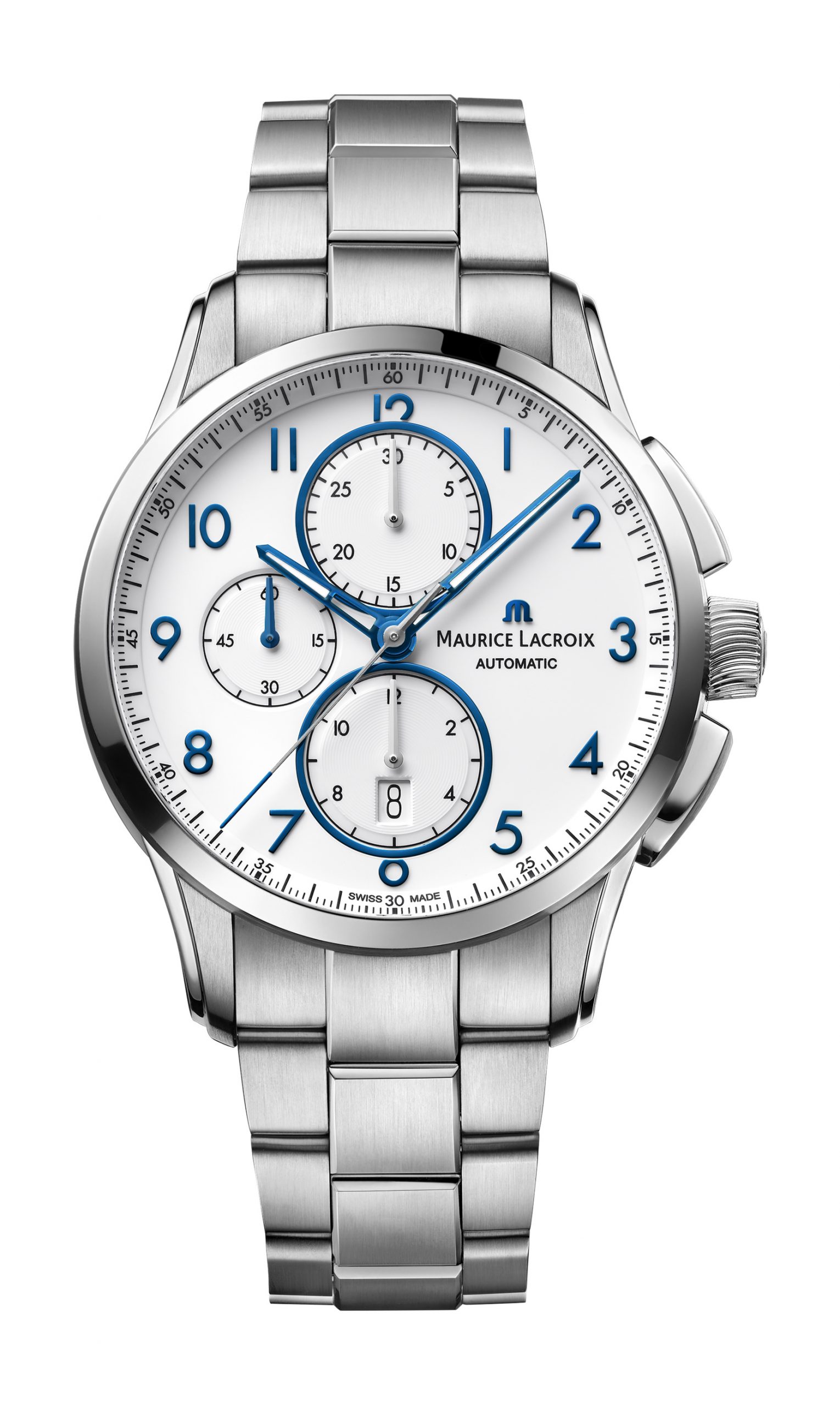 Maurice Lacroix Pontos Chronograph 43 luxury timepiece - detailed view