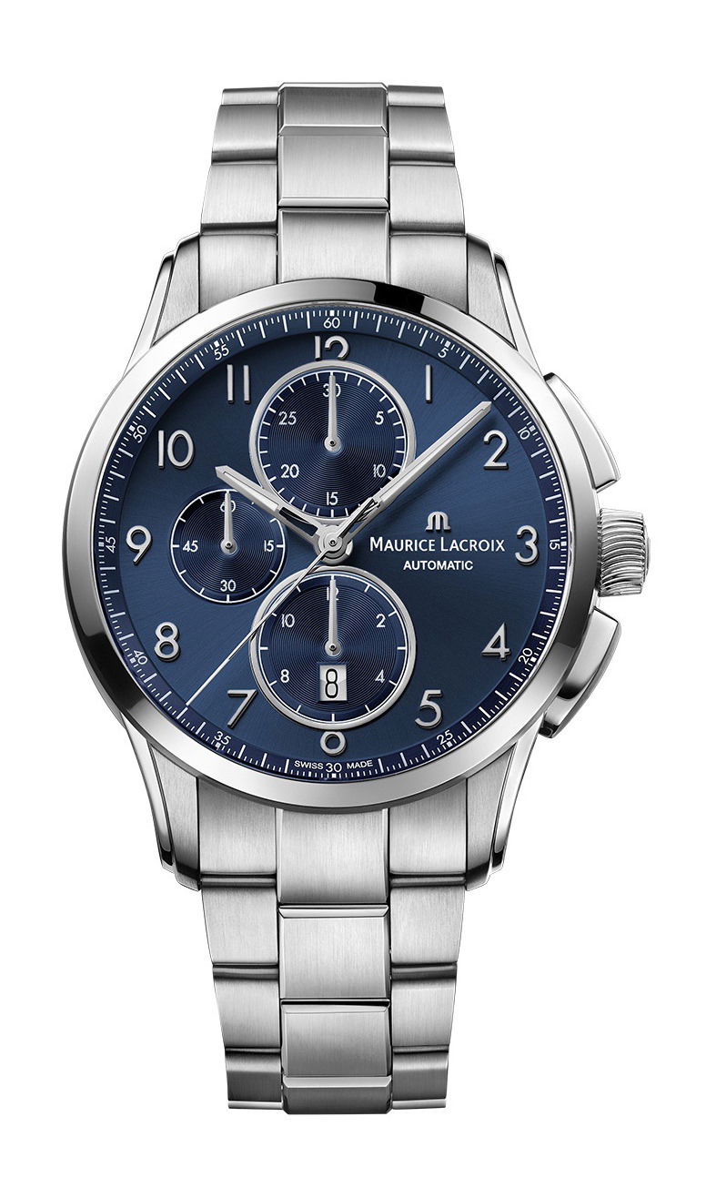 Maurice Lacroix Pontos Chronograph 43 luxury timepiece - detailed view