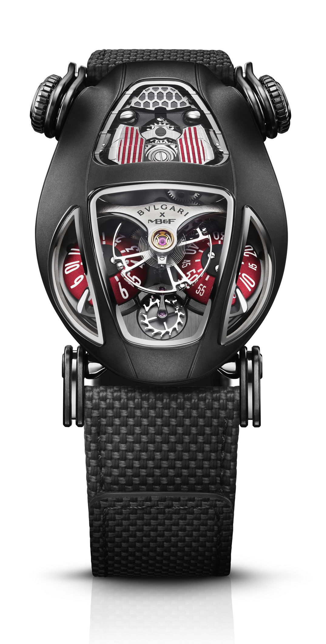 Mb and F Bvlgari x MB&F Serpenti Steel watch
