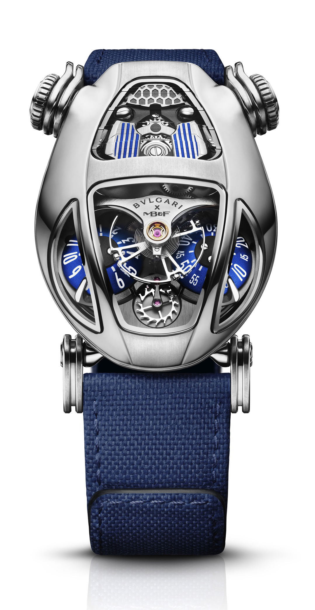 Mb and F Bvlgari x MB&F Serpenti Titanium watch